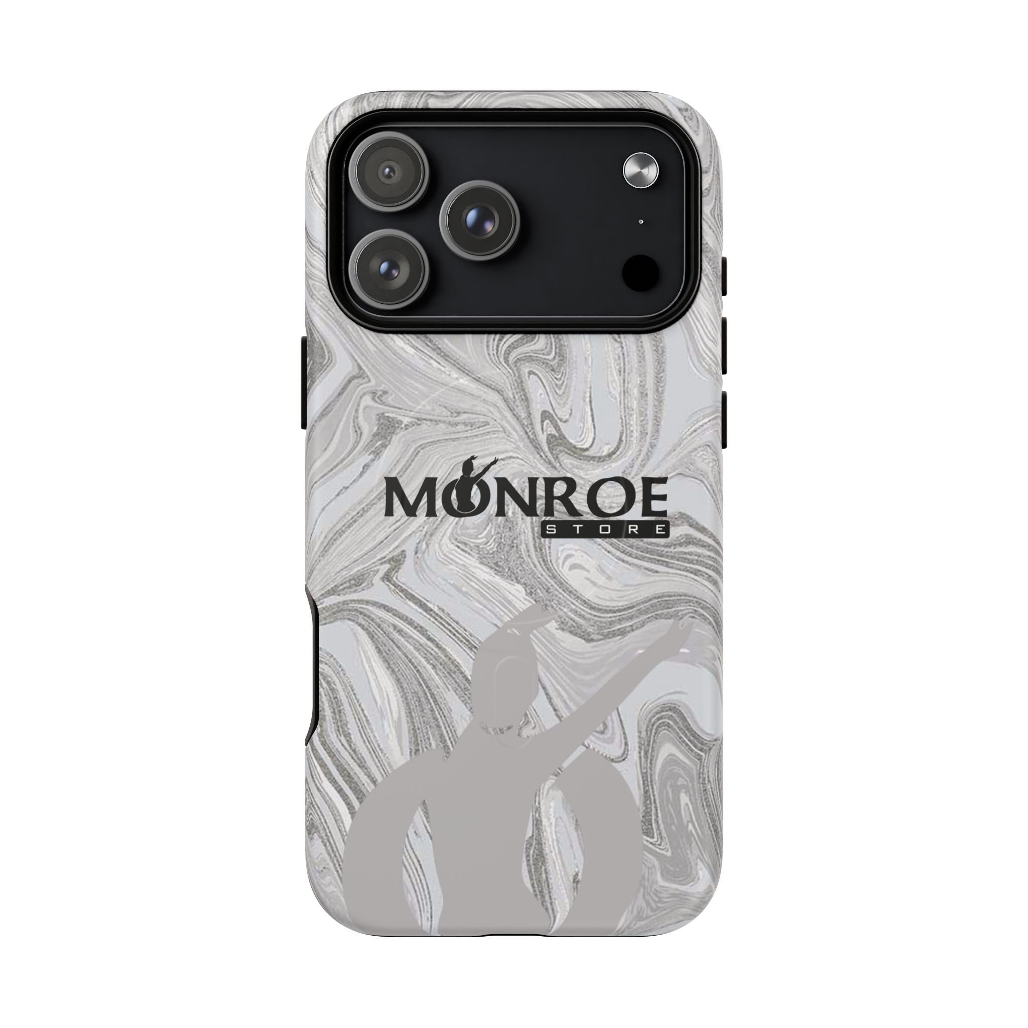 Stylish Tough Magnetic Phone Case - Marble Design monroe store logo