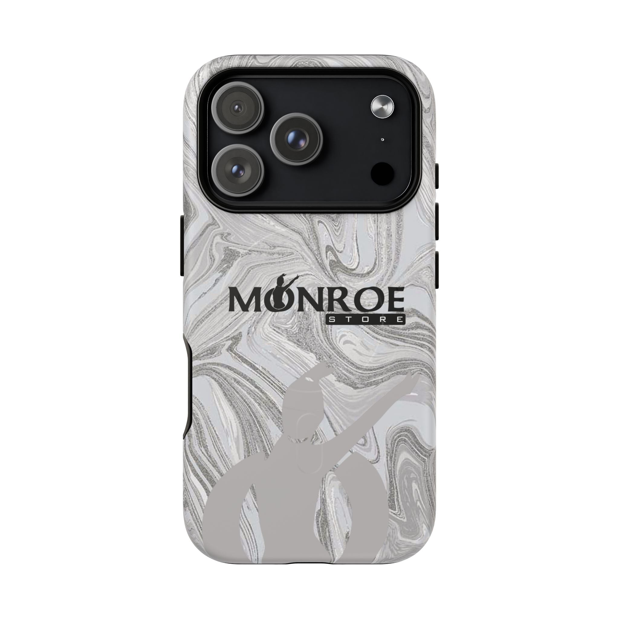 Stylish Tough Magnetic Phone Case - Marble Design monroe store logo