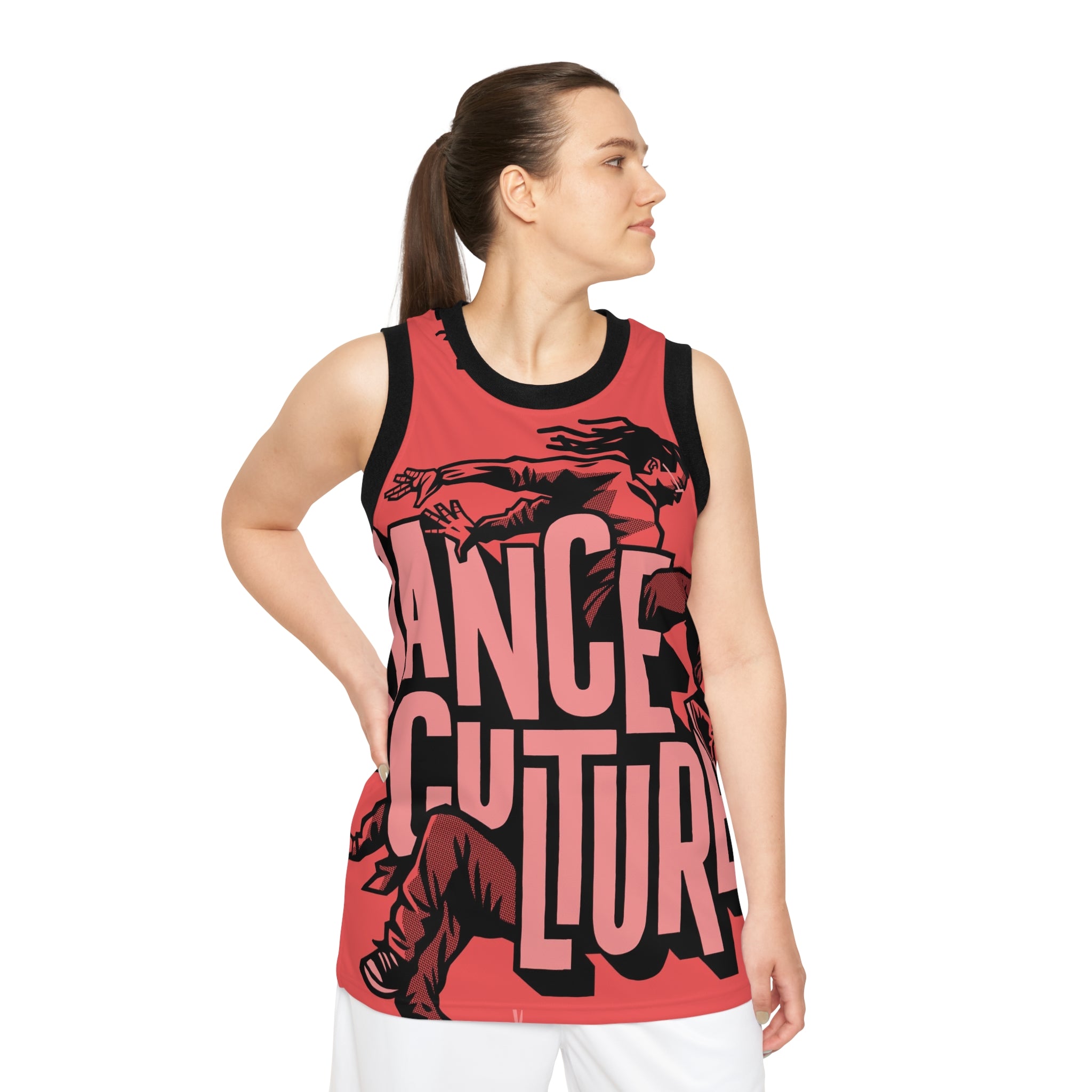 Dance Culture Basketball Jersey — Vibrant Sportswear for Dancers