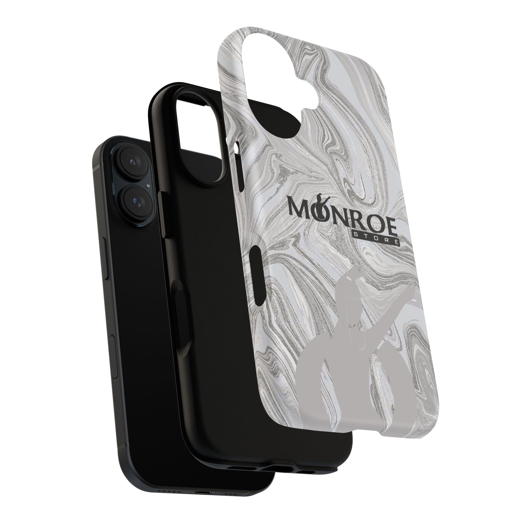 Stylish Tough Magnetic Phone Case - Marble Design monroe store logo