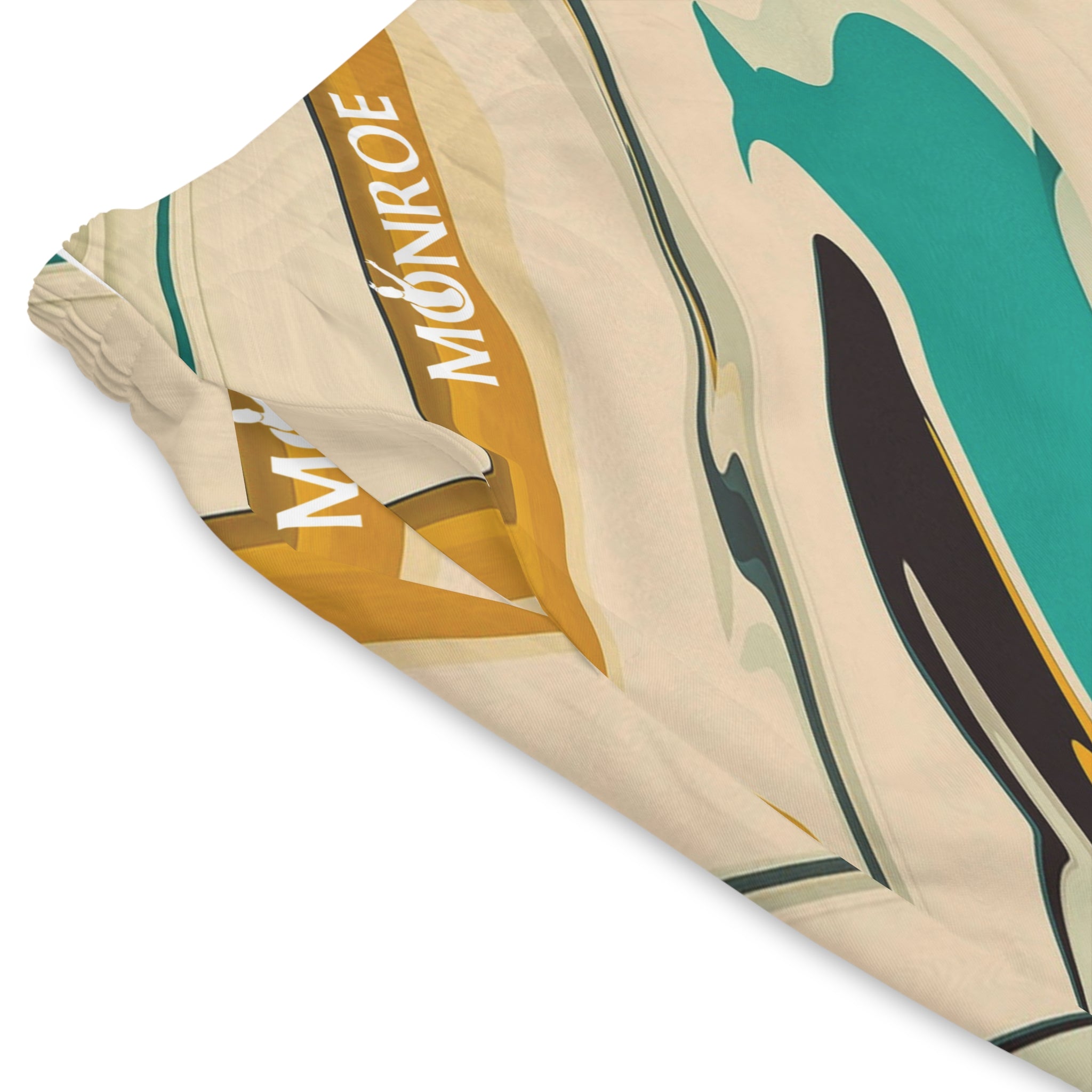 Men's Vibrant Waves Beach Shorts