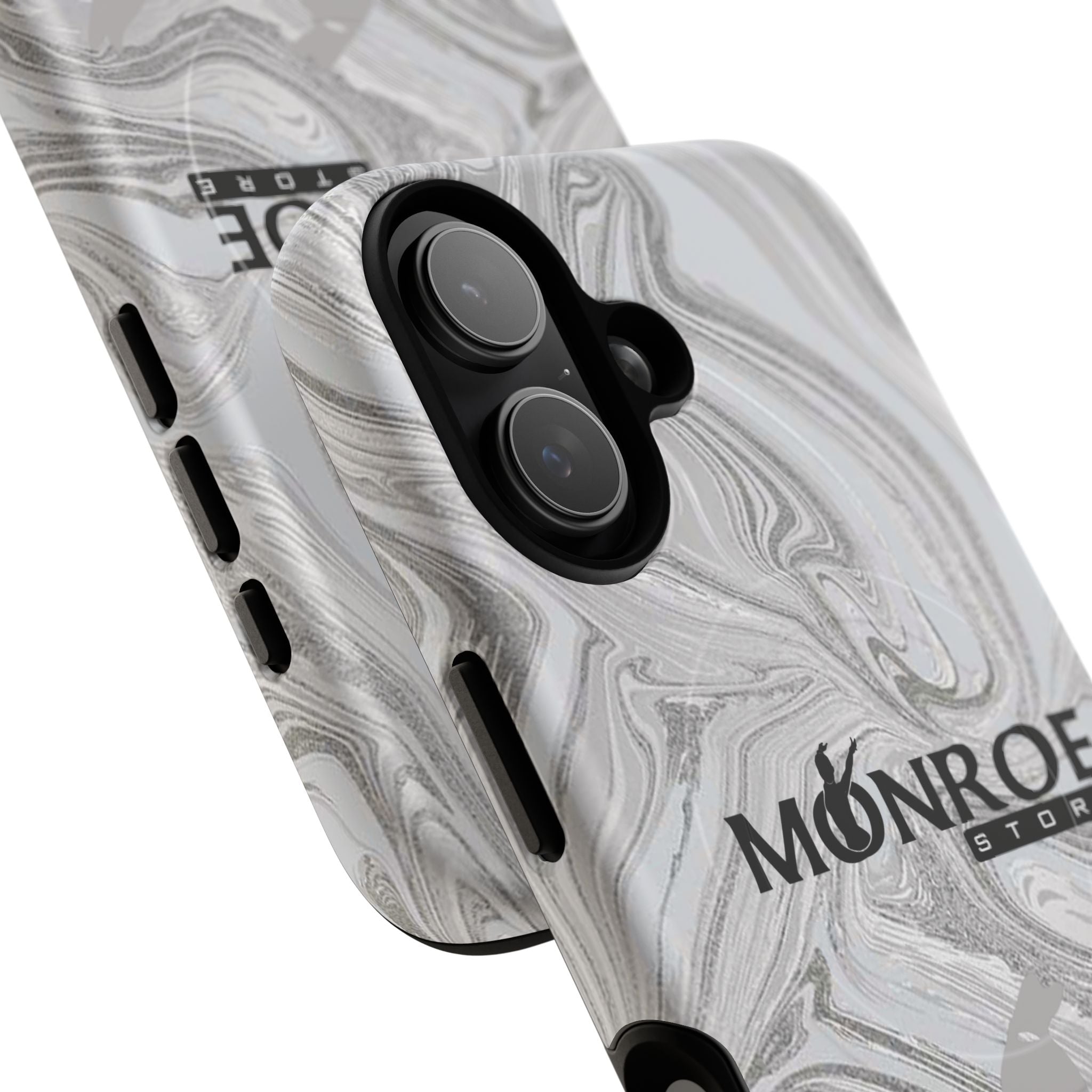Stylish Tough Magnetic Phone Case - Marble Design monroe store logo