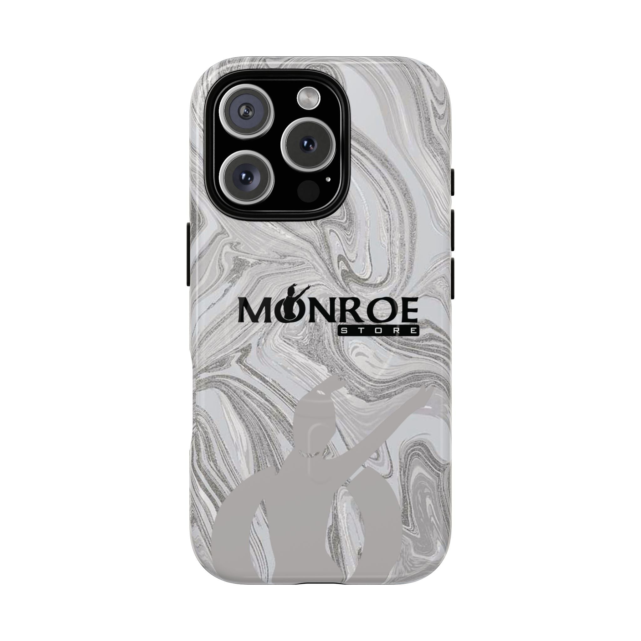 Stylish Tough Magnetic Phone Case - Marble Design monroe store logo