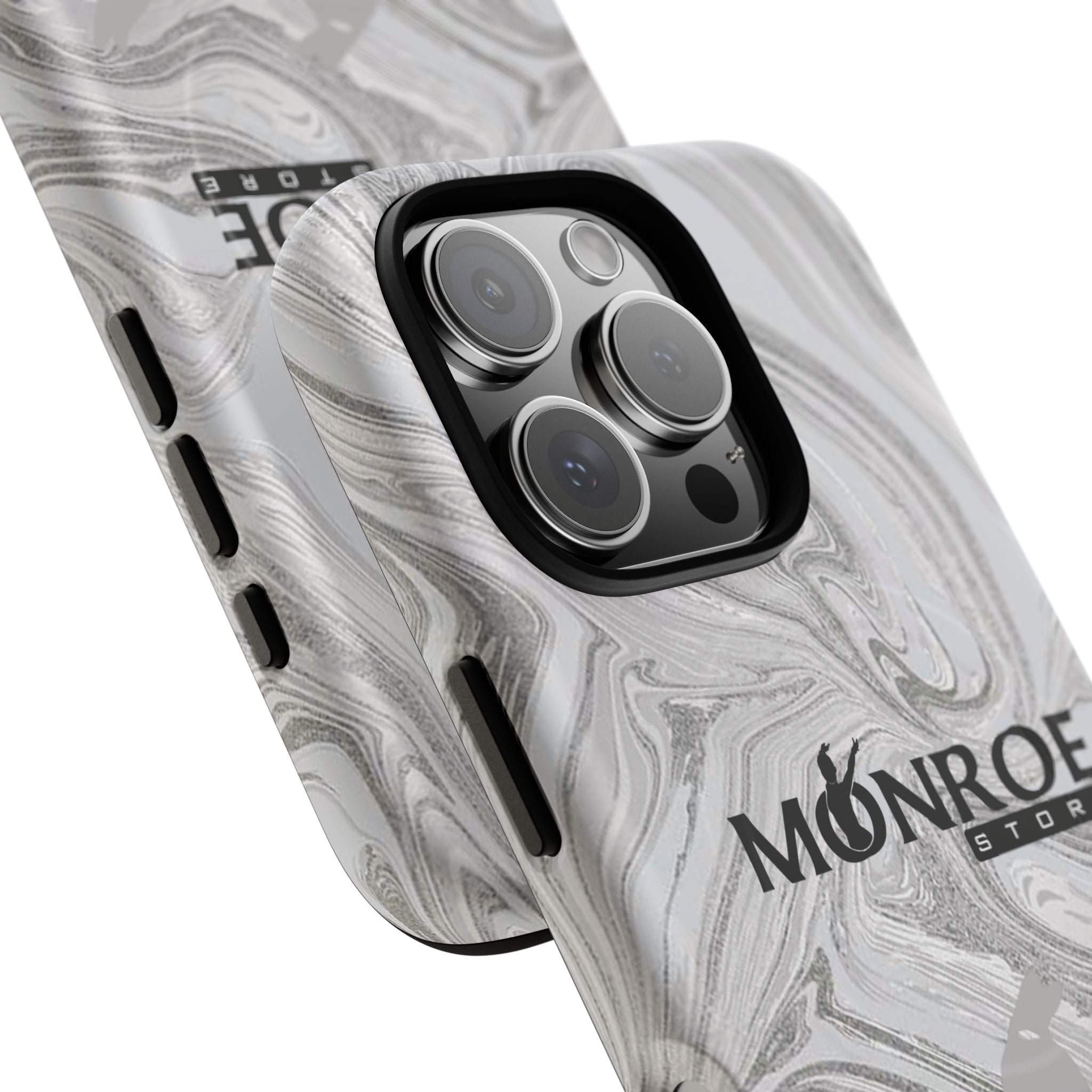 Stylish Tough Magnetic Phone Case - Marble Design monroe store logo
