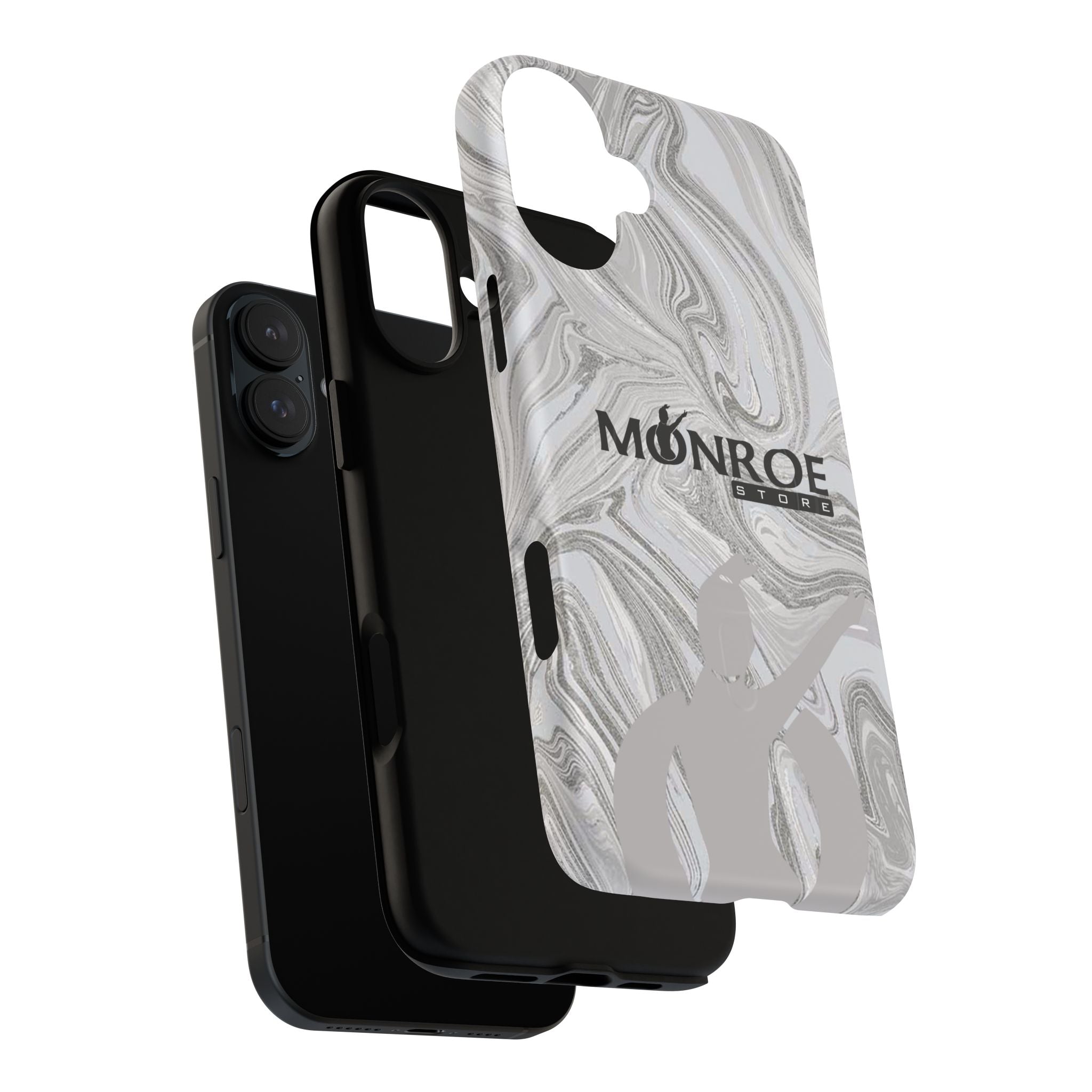 Stylish Tough Magnetic Phone Case - Marble Design monroe store logo