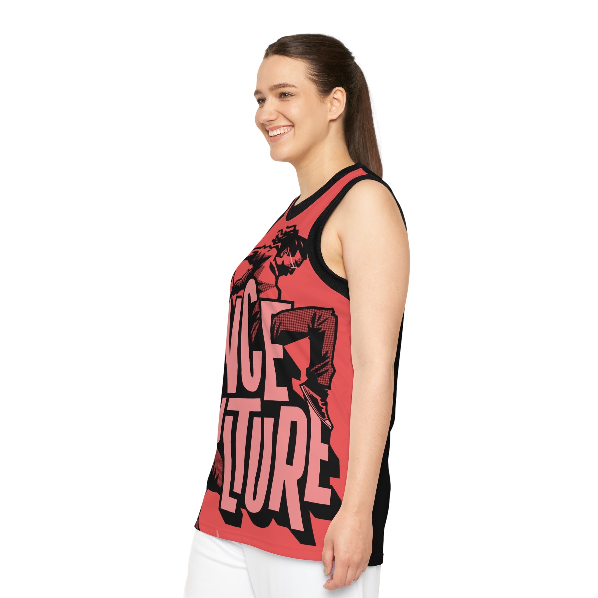 Dance Culture Basketball Jersey — Vibrant Sportswear for Dancers