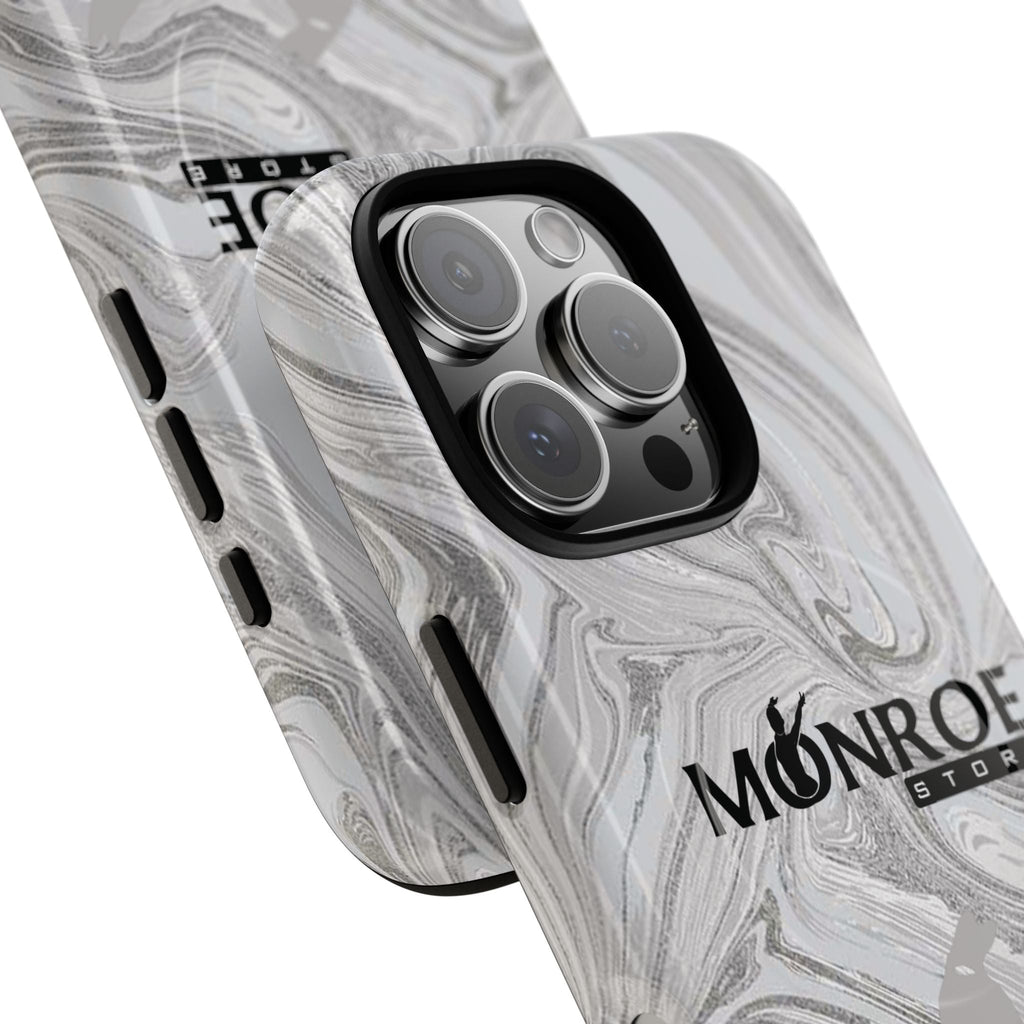 Stylish Tough Magnetic Phone Case - Marble Design monroe store logo