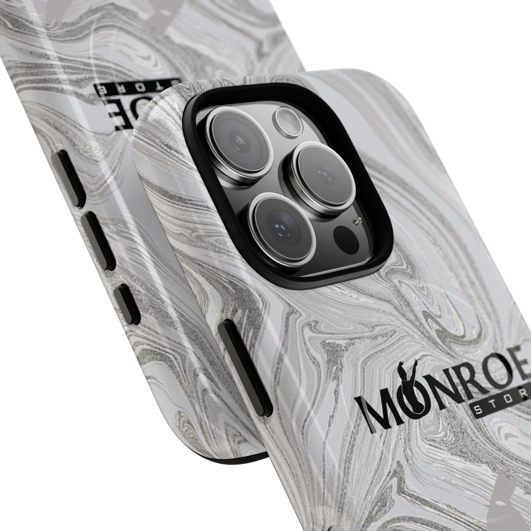 Stylish Tough Magnetic Phone Case - Marble Design monroe store logo