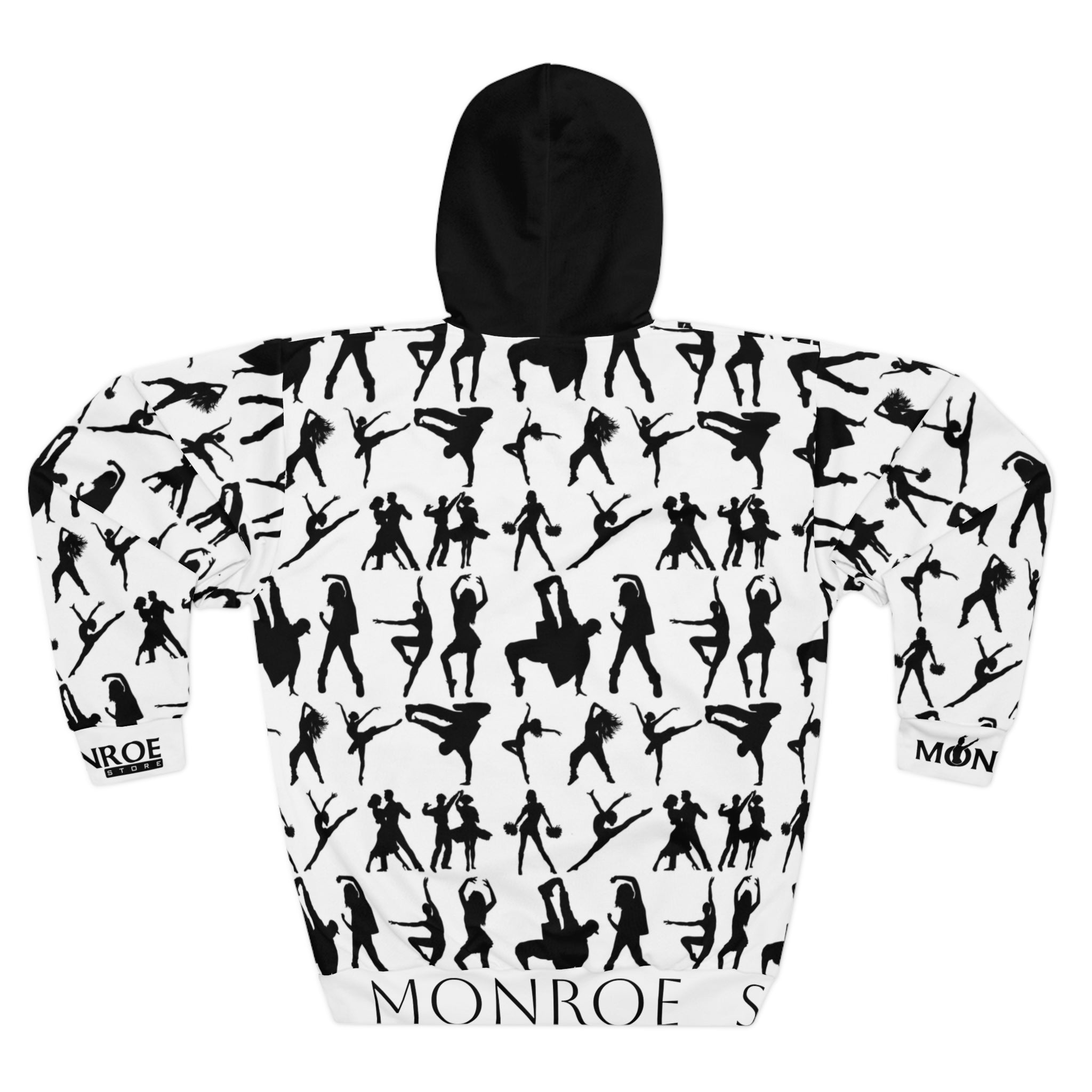 Dance Silhouette Unisex Pullover Hoodie - Stylish and Energetic