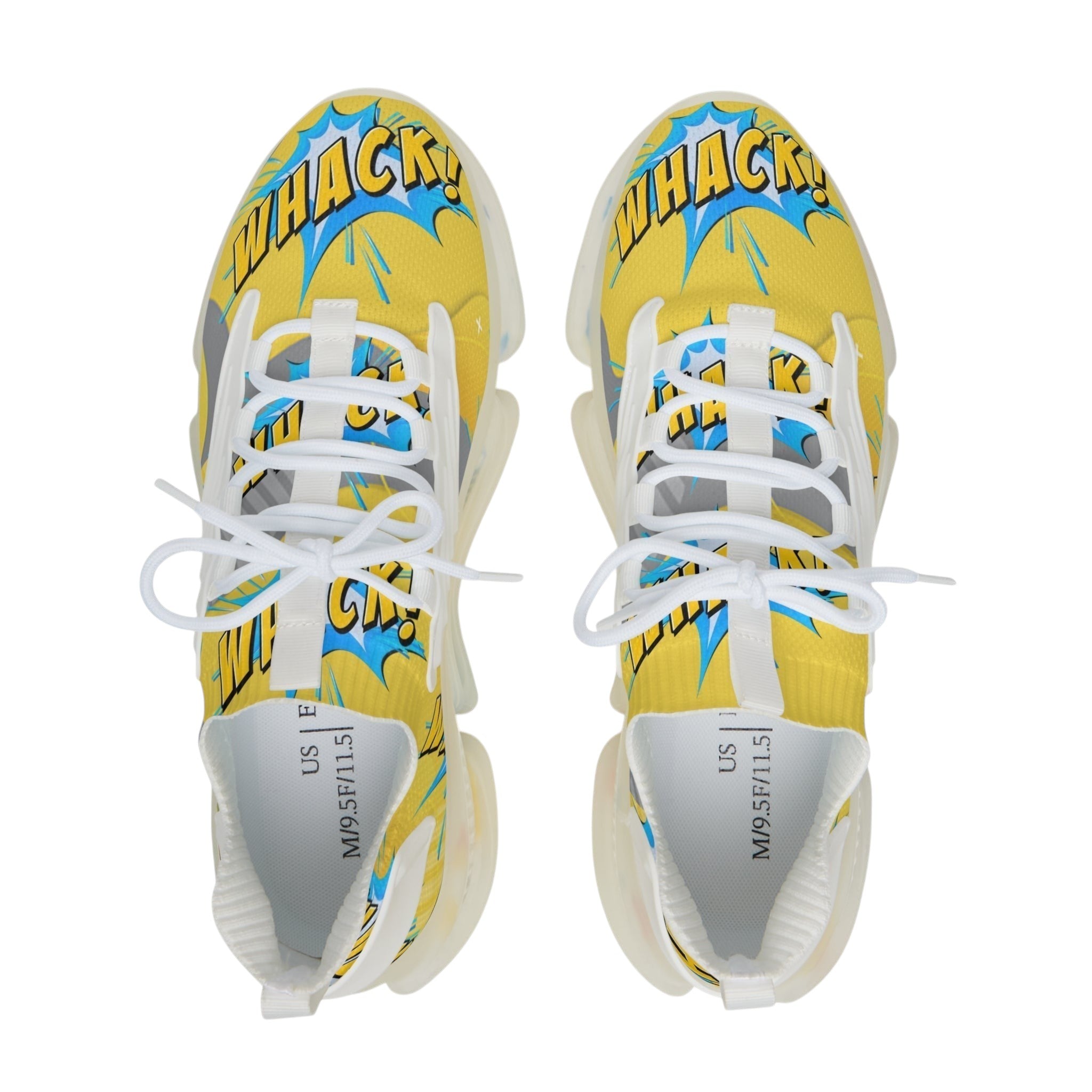Men's Mesh Sneakers - Whack! Comic-Inspired Athletic Shoes