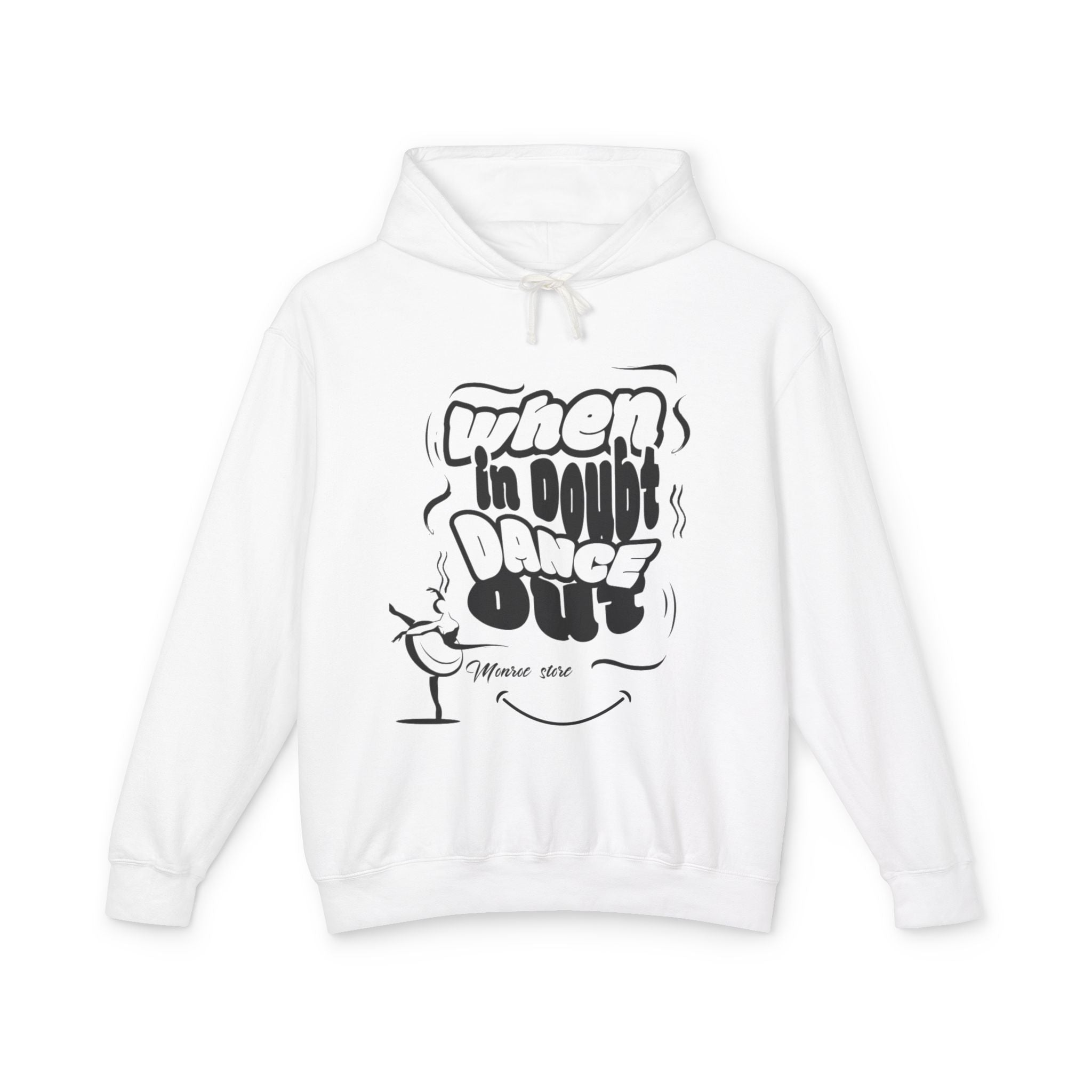Dance Motivation Hoodie, Dance Lover Sweatshirt, Gym Workout Apparel, Fitness Hooded Jumper, Active Lifestyle Clothing
