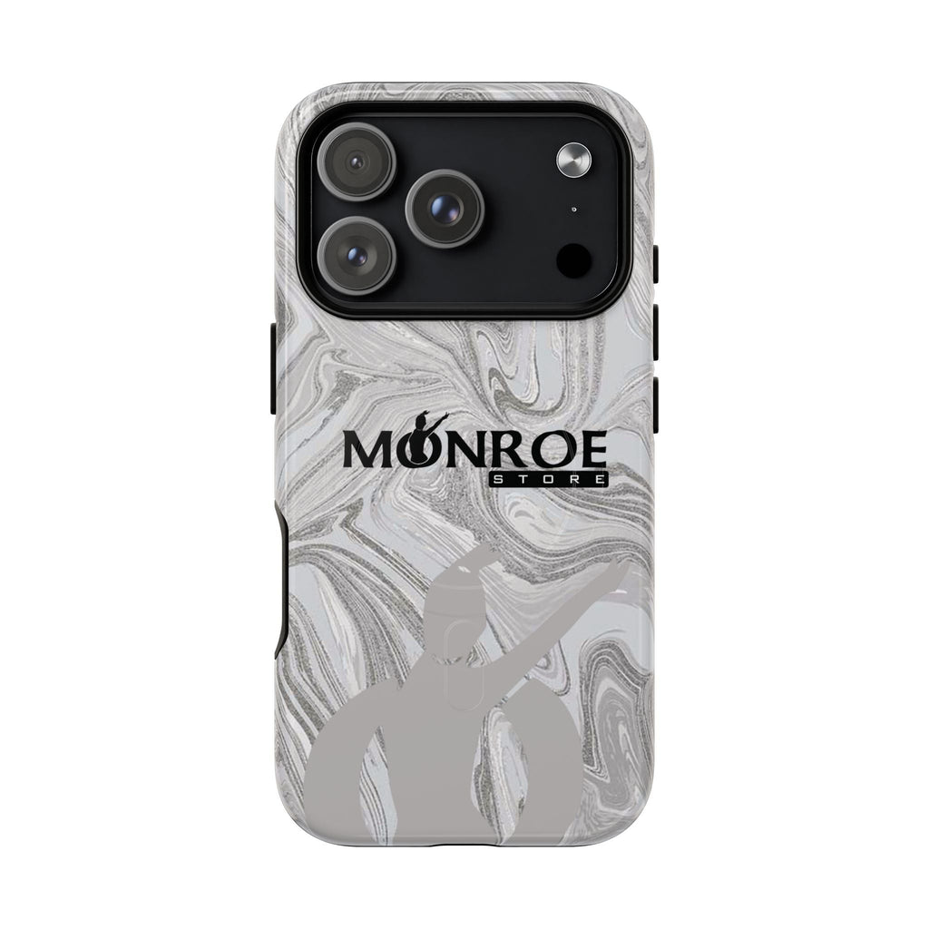Stylish Tough Magnetic Phone Case - Marble Design monroe store logo