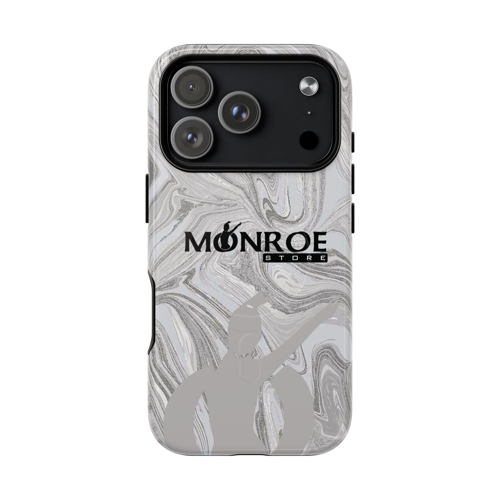 Stylish Tough Magnetic Phone Case - Marble Design monroe store logo