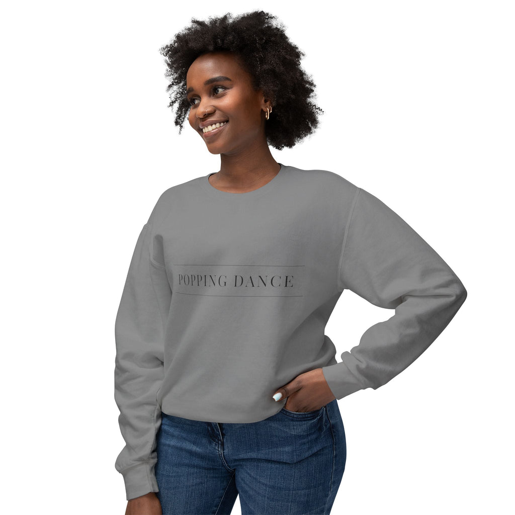 Popping Dance Lightweight Crewneck Sweatshirt — Dance Crewneck