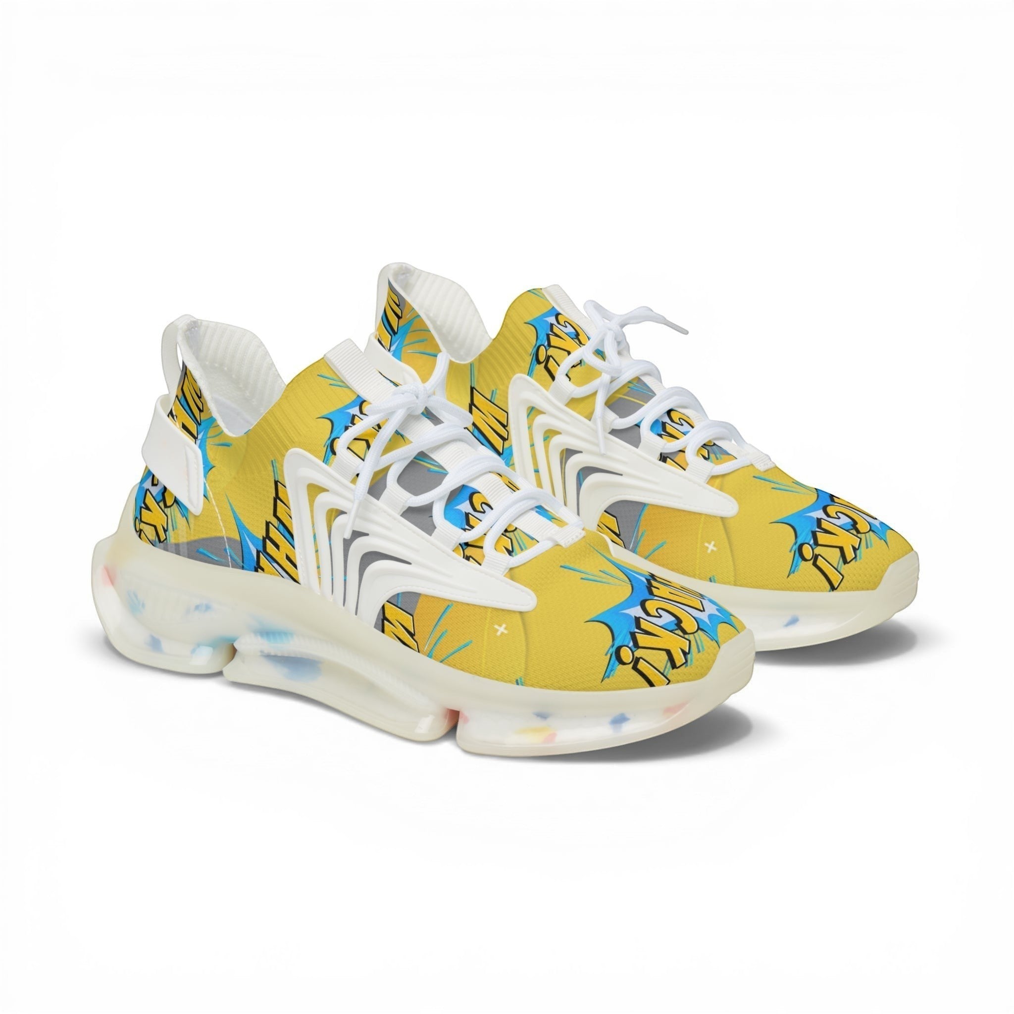 Men's Mesh Sneakers - Whack! Comic-Inspired Athletic Shoes