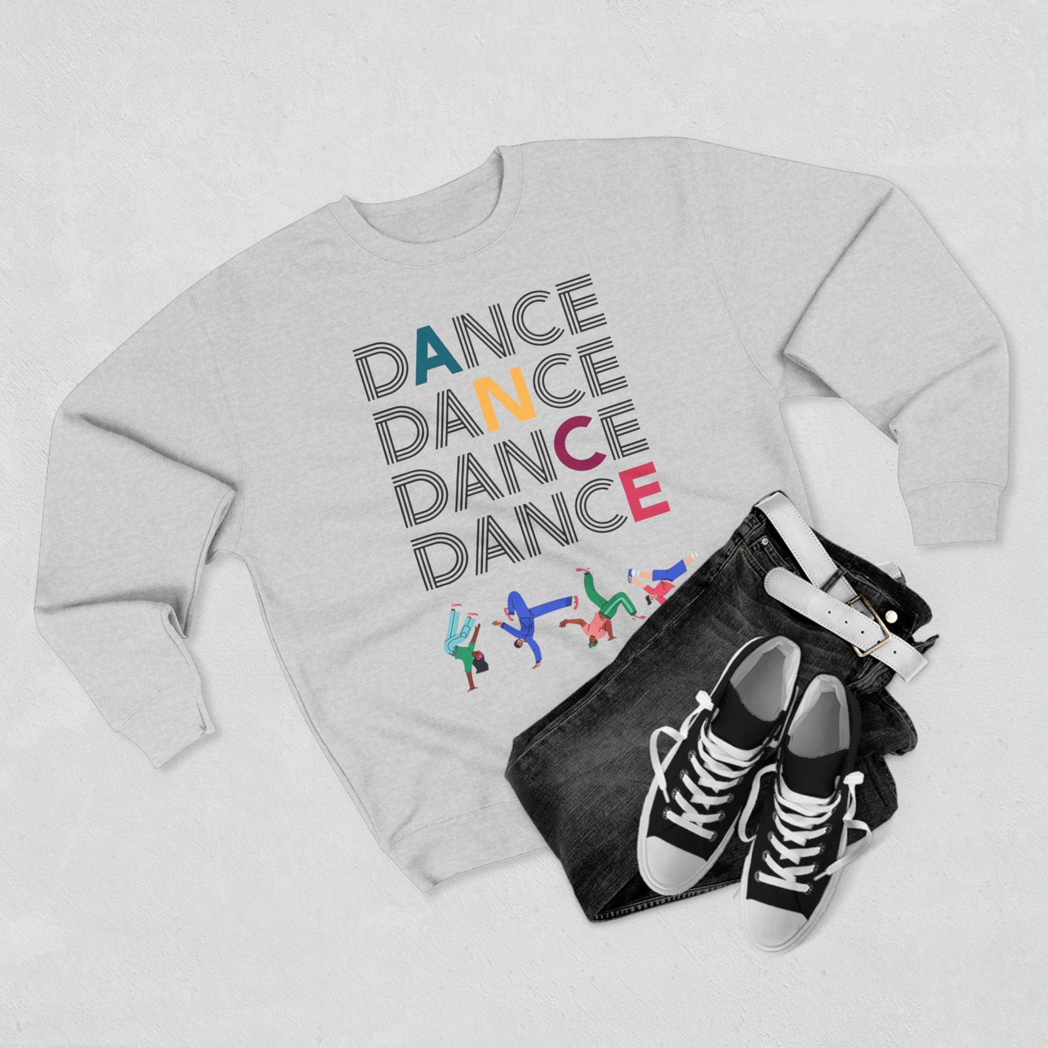 Dance Crewneck Sweatshirt — Dance Studio & Team Crew Pullover