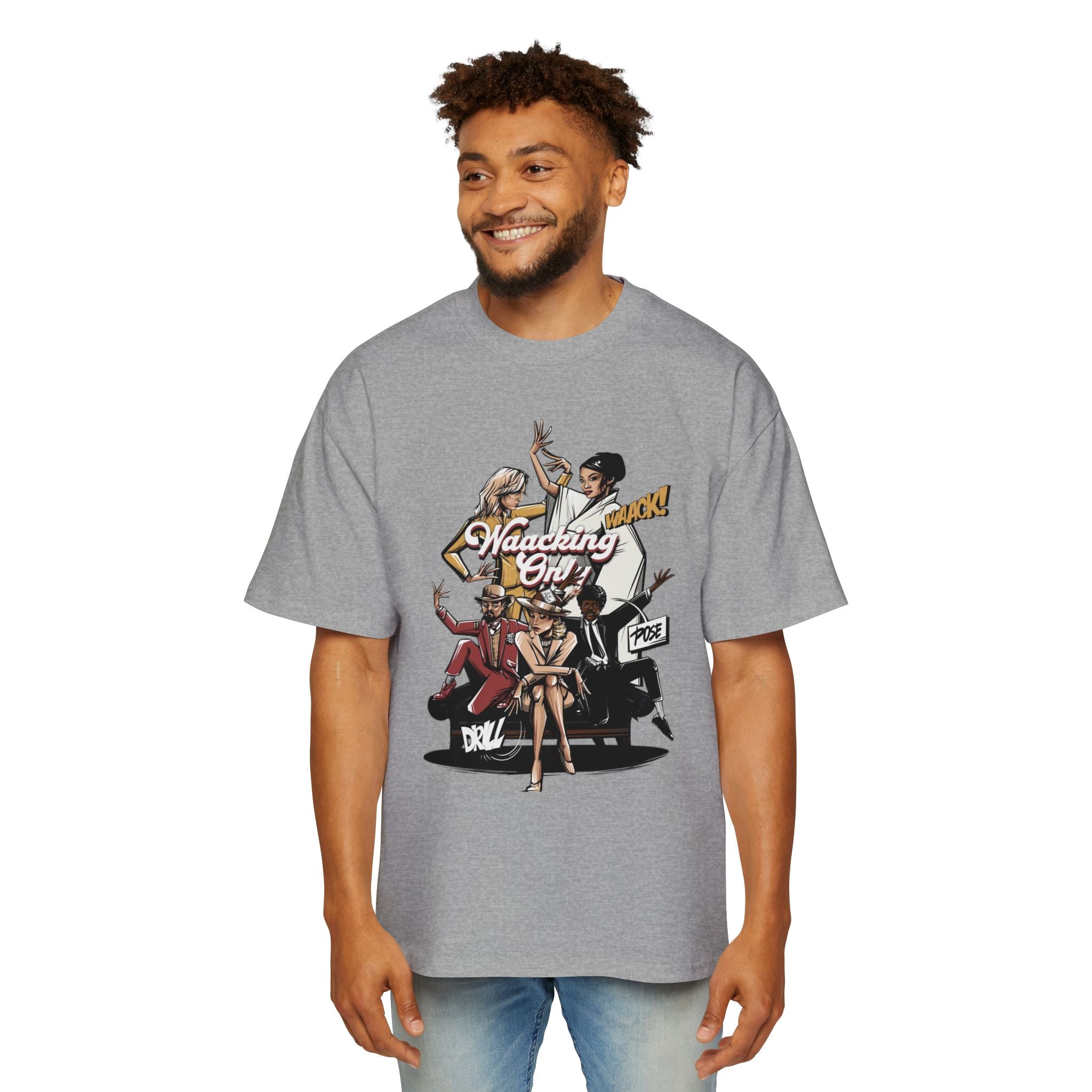 Waacking Dance Lover Oversized Tee — Comfy Cotton Studio Shirt
