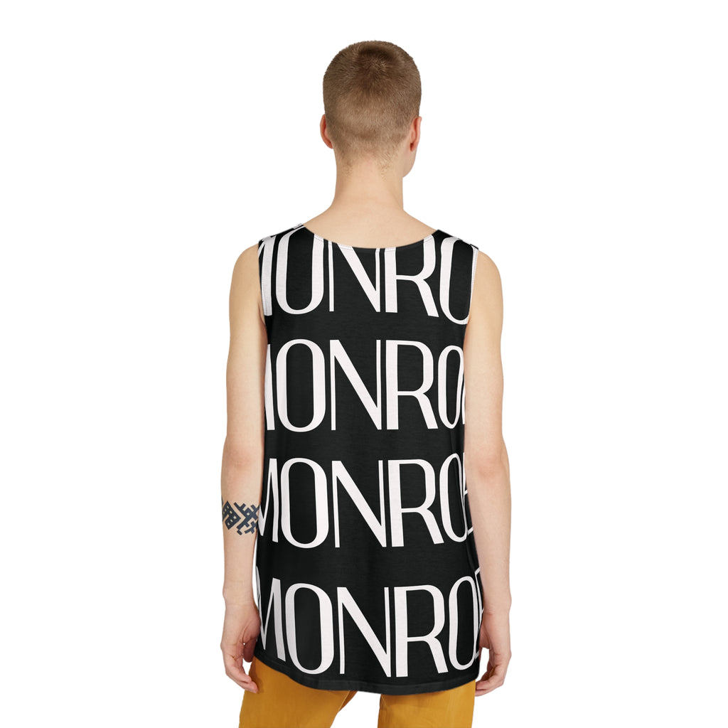 Urban Men's Monroe  Graphic  Tank Top, Casual Wear, Summer Essentials