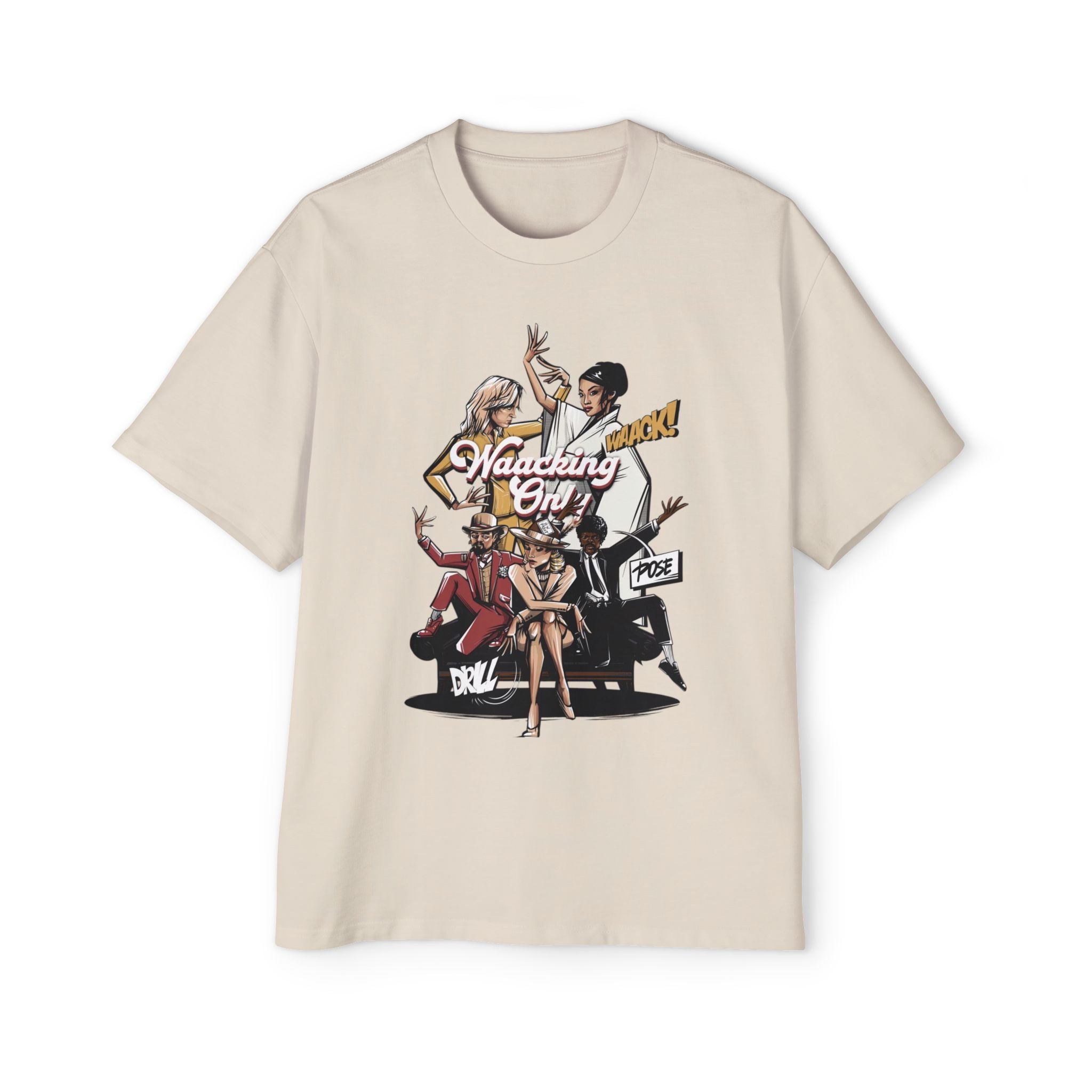 Waacking Dance Lover Oversized Tee — Comfy Cotton Studio Shirt