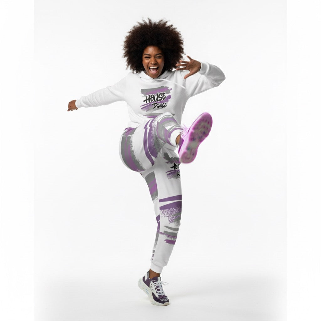 House Dance Joggers, Dancewear purple