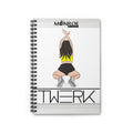 Twerk Spiral Notebook - Ruled Lines for Dance Lovers