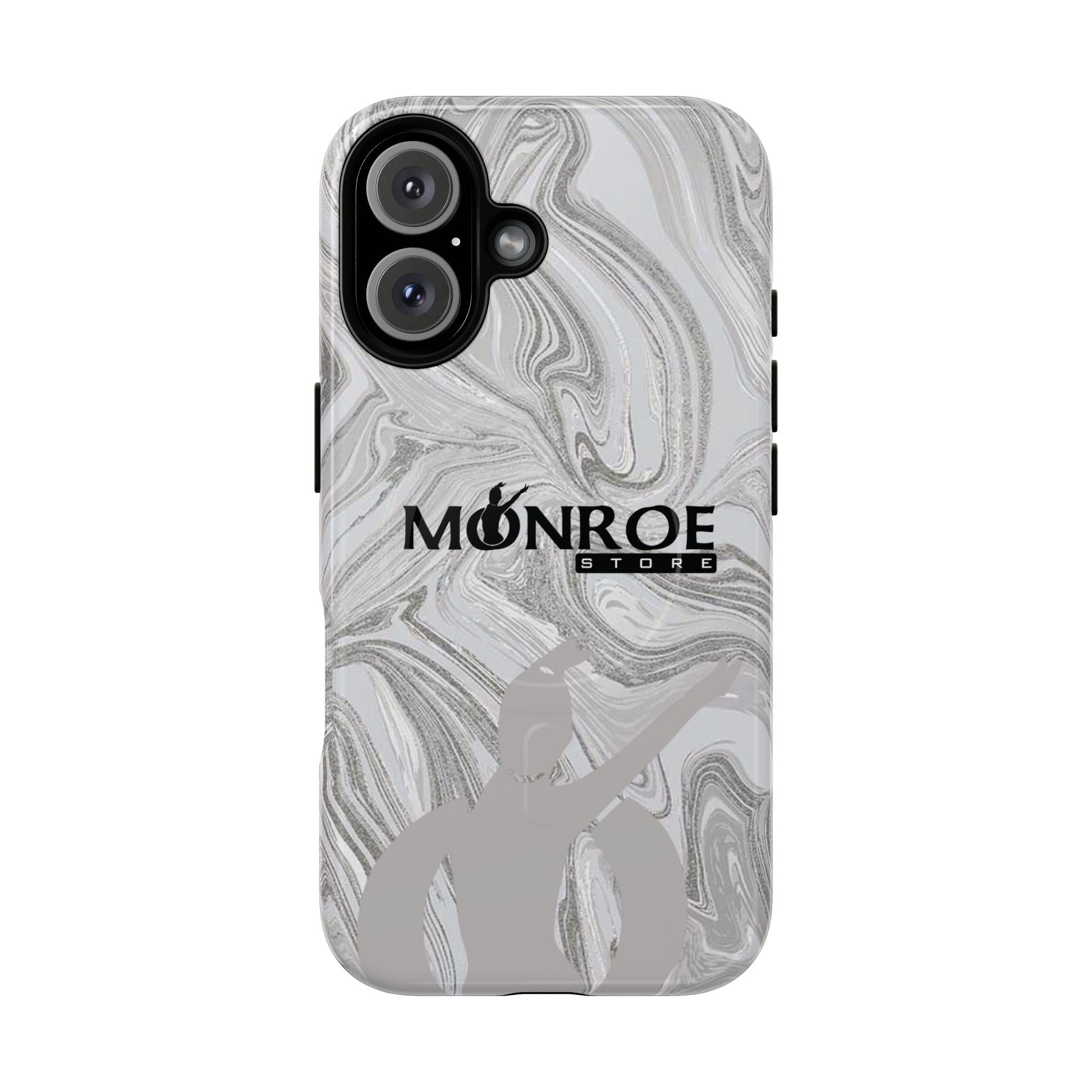Stylish Tough Magnetic Phone Case - Marble Design monroe store logo