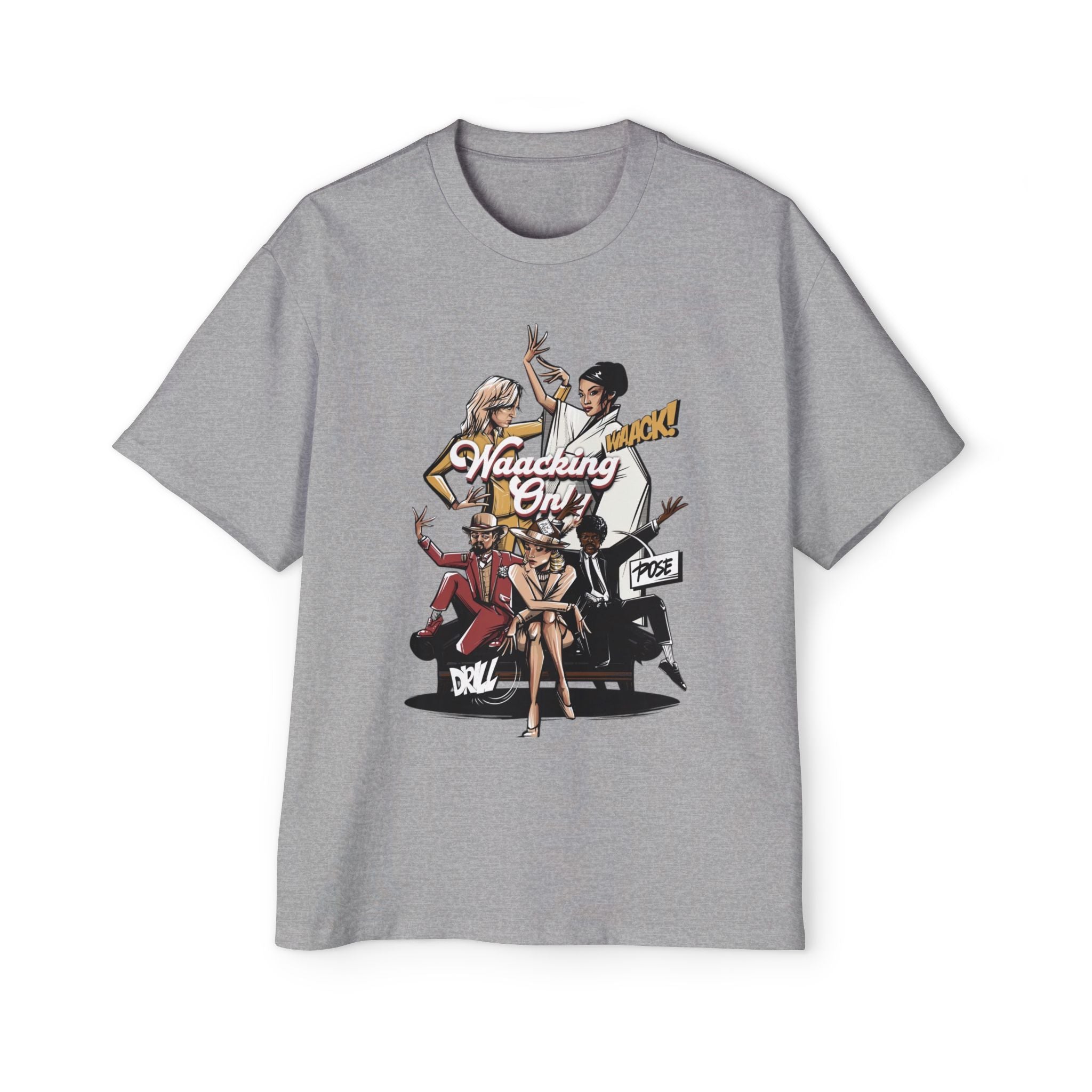 Waacking Dance Lover Oversized Tee — Comfy Cotton Studio Shirt