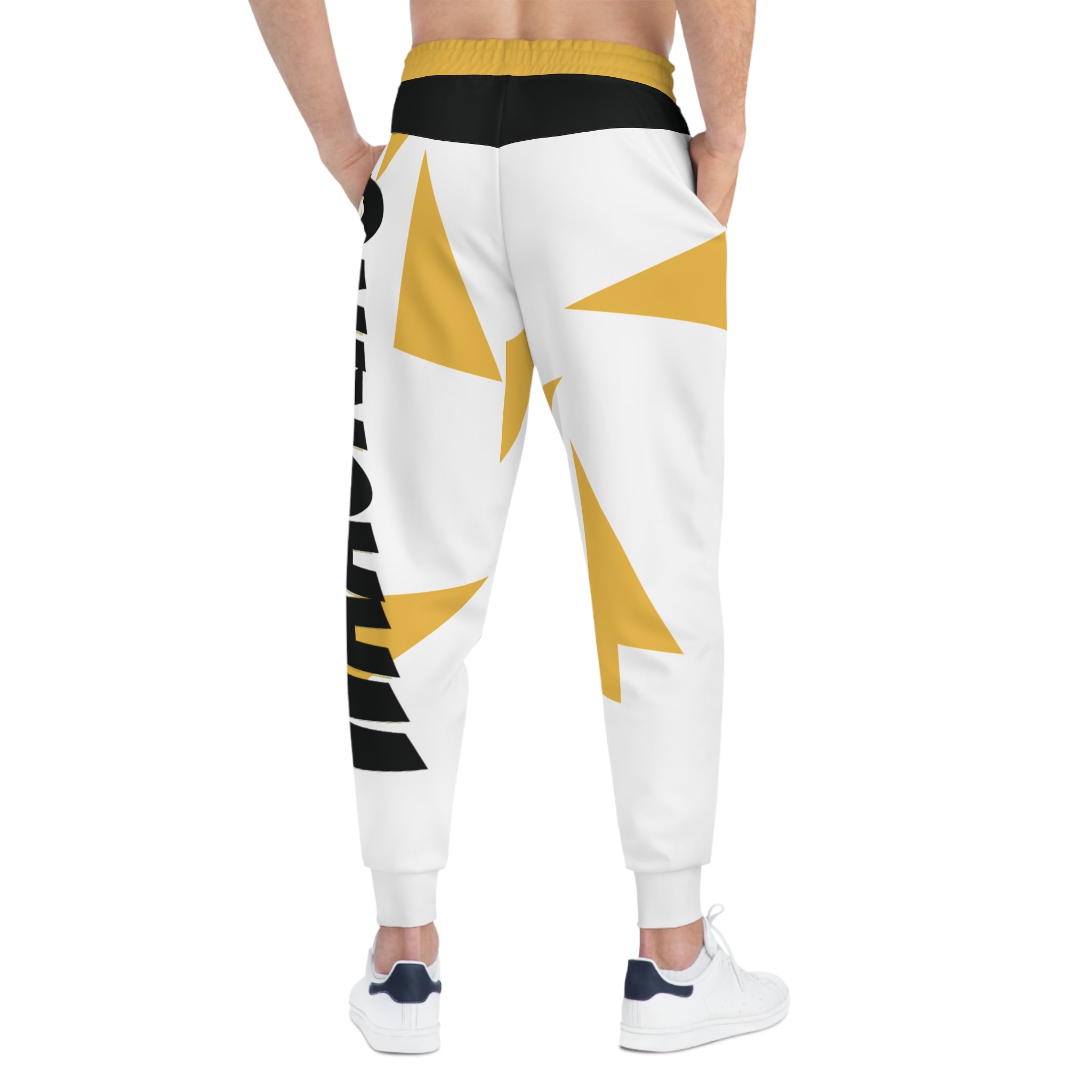 Athletic Joggers with Bold Design, Trendy Joggers, Sportswear for Active Lifestyle, Gift for Fitness Lovers, Cozy Comfy Pants