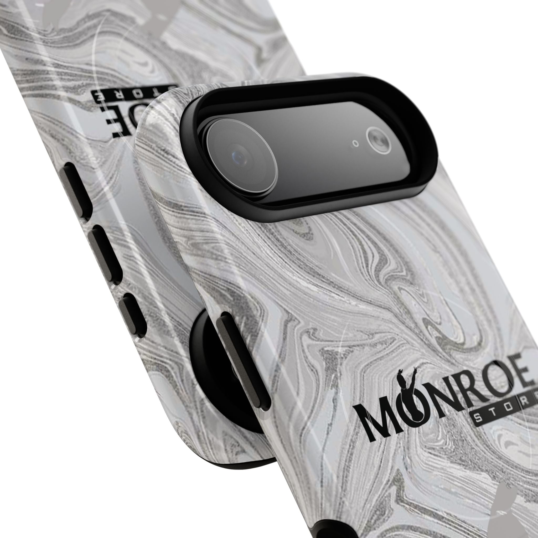 Stylish Tough Magnetic Phone Case - Marble Design monroe store logo