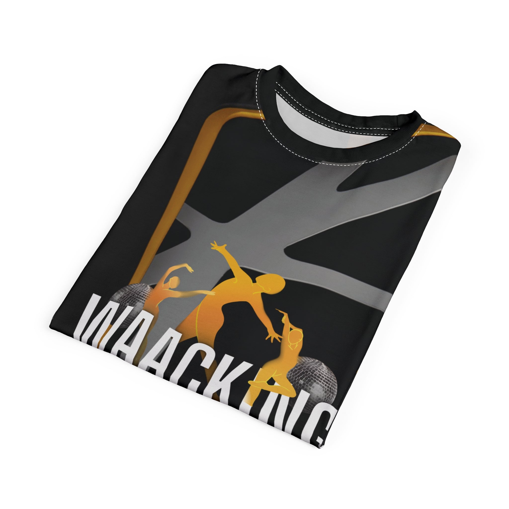 Vibrant waacking Graphic Tee - '' Retro Desing