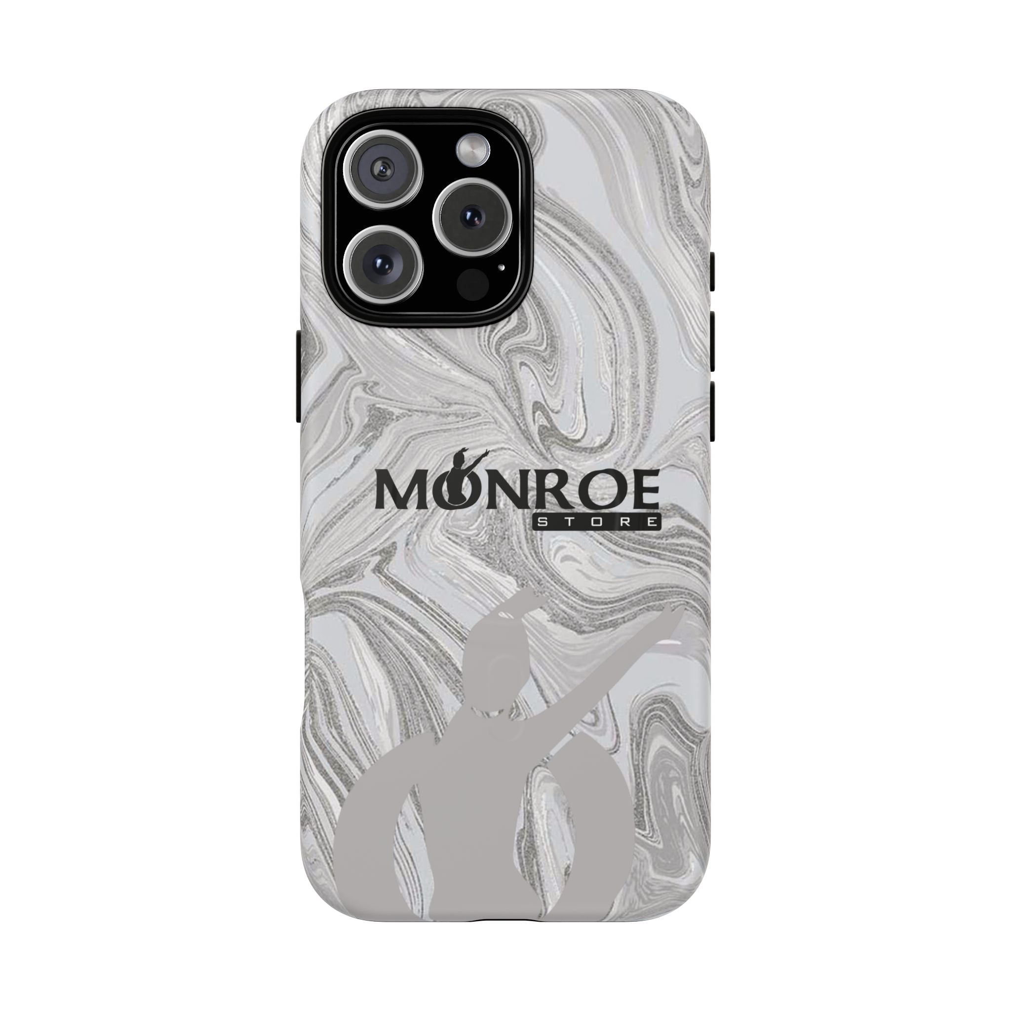 Stylish Tough Magnetic Phone Case - Marble Design monroe store logo