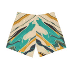 Men's Vibrant Waves Beach Shorts