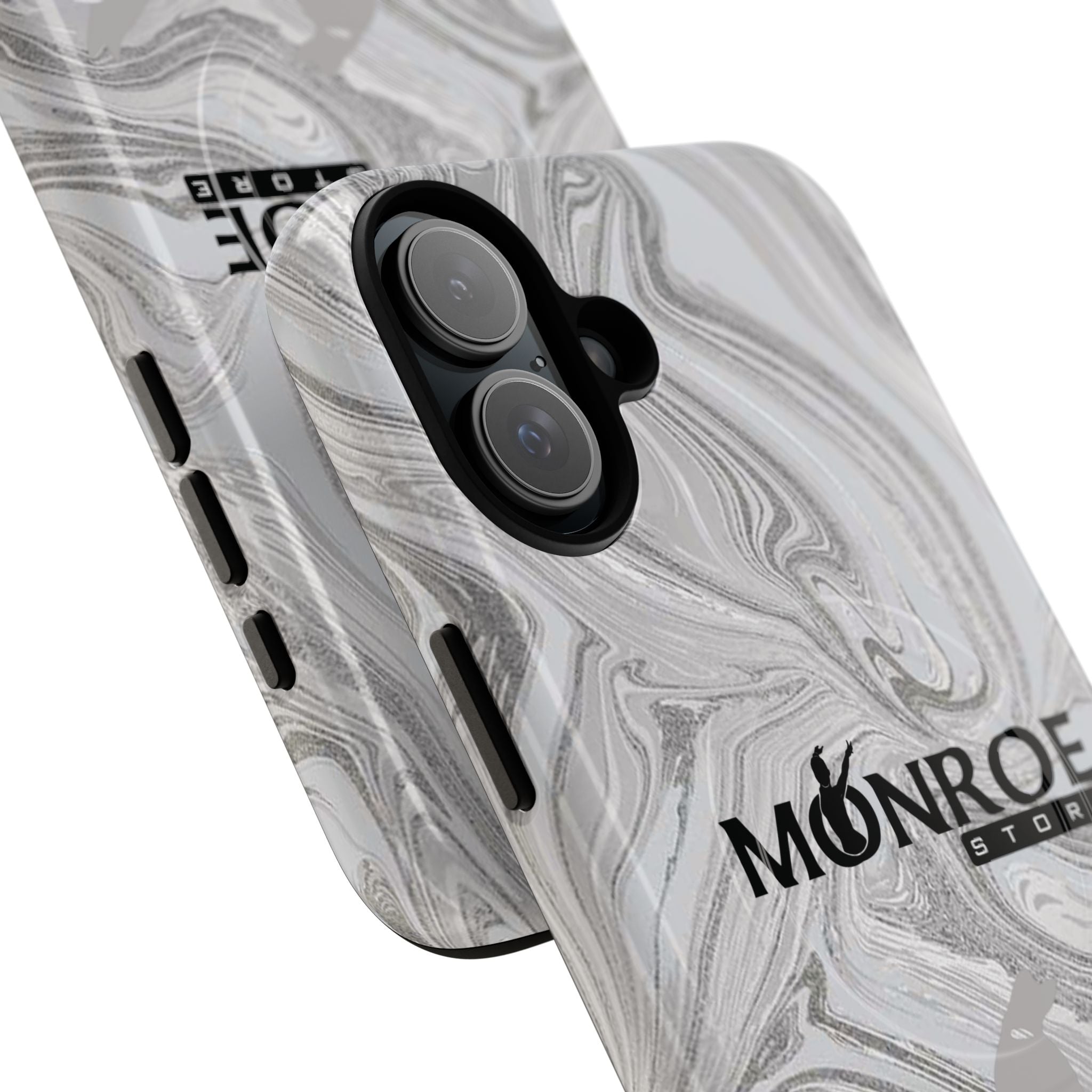 Stylish Tough Magnetic Phone Case - Marble Design monroe store logo