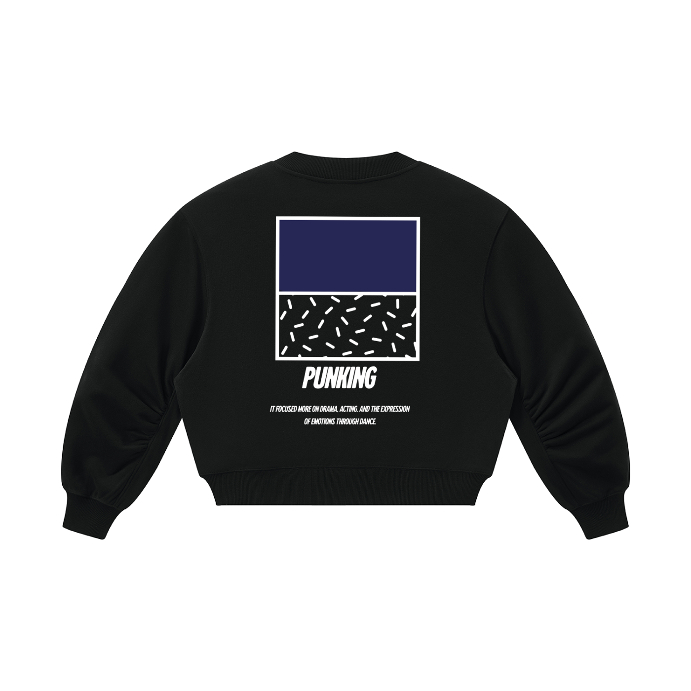 Women’s Crop V-Neck Sweatshirt