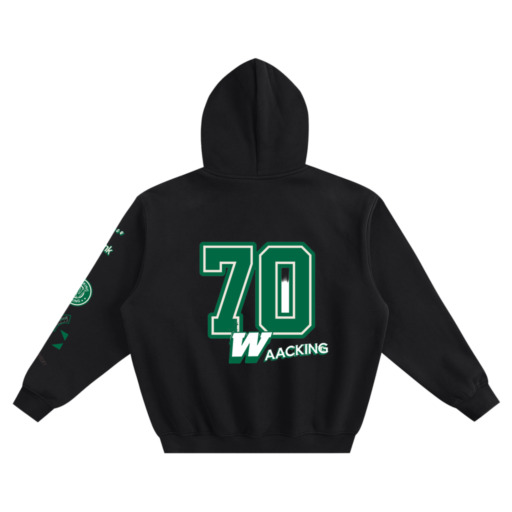 Fleeced Boxy Hoodie