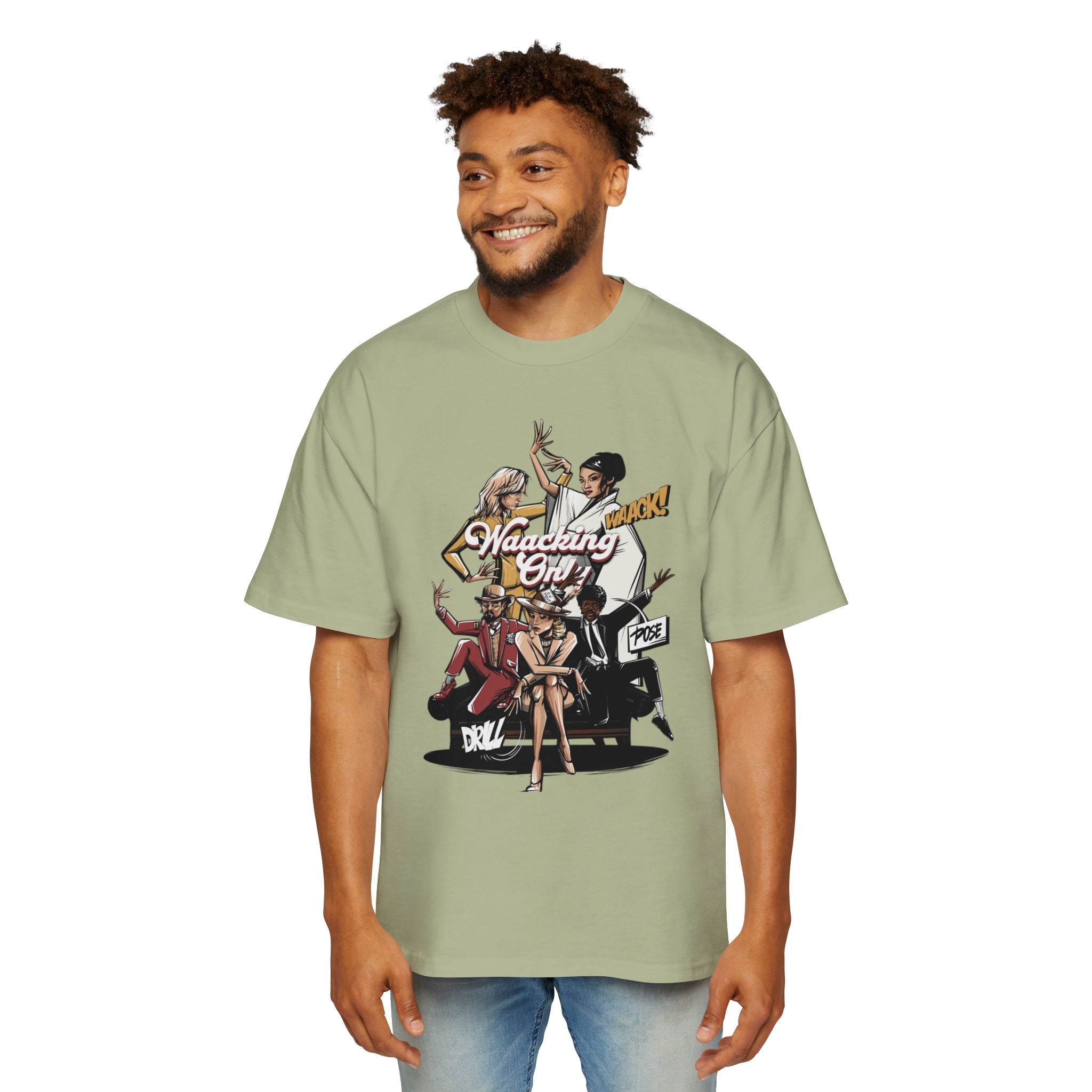 Waacking Dance Lover Oversized Tee — Comfy Cotton Studio Shirt