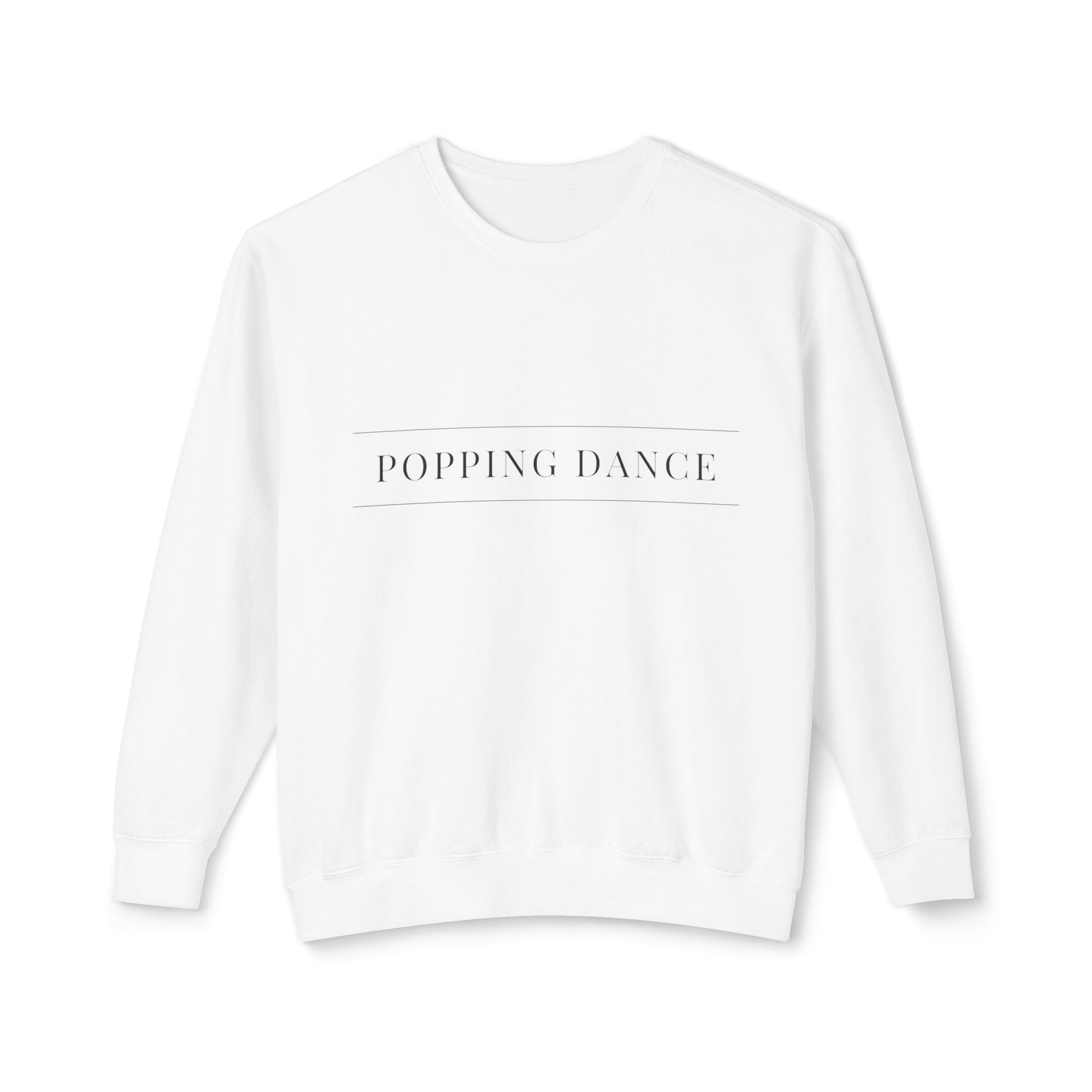 Popping Dance Lightweight Crewneck Sweatshirt — Dance Crewneck
