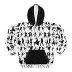 Dance Silhouette Unisex Pullover Hoodie - Stylish and Energetic