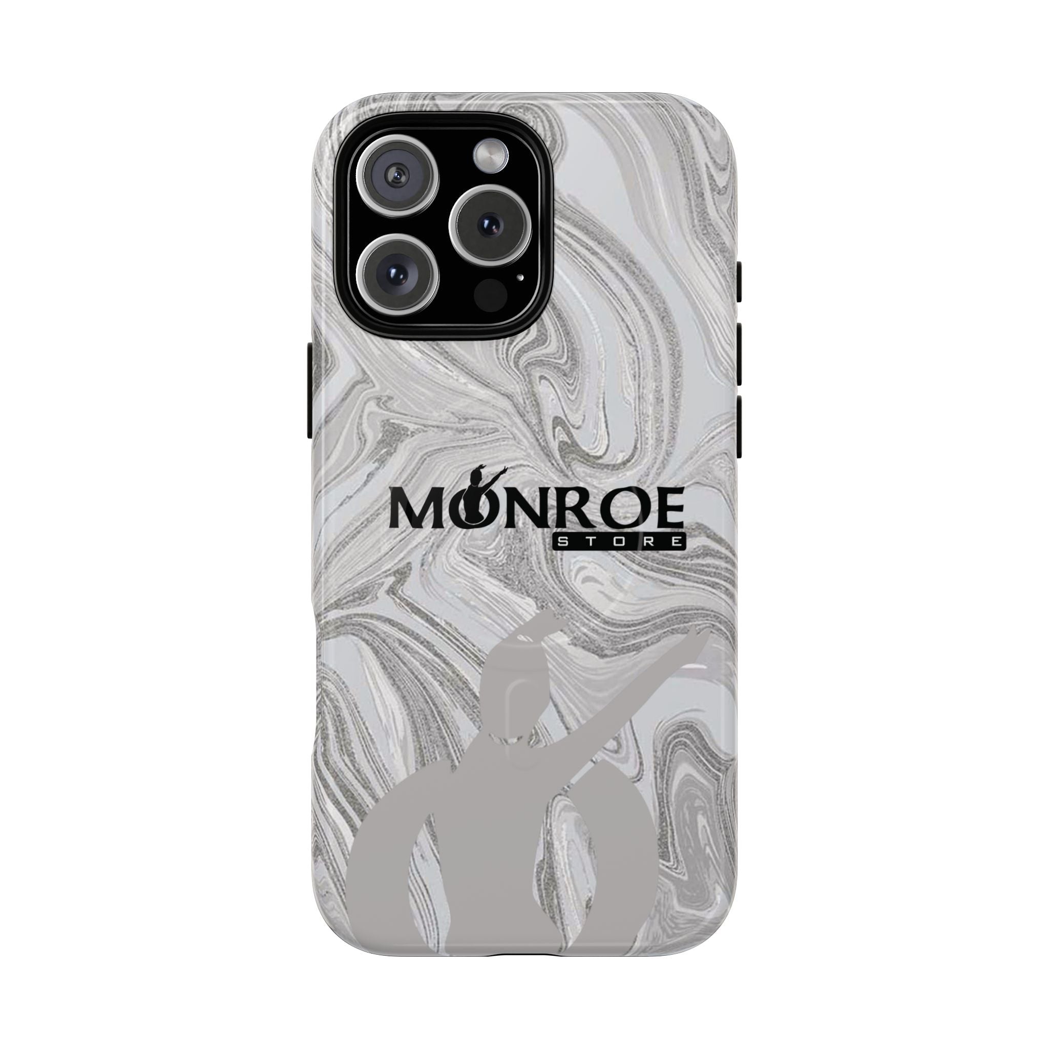 Stylish Tough Magnetic Phone Case - Marble Design monroe store logo
