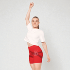Dance Graphic Women's Biker Shorts