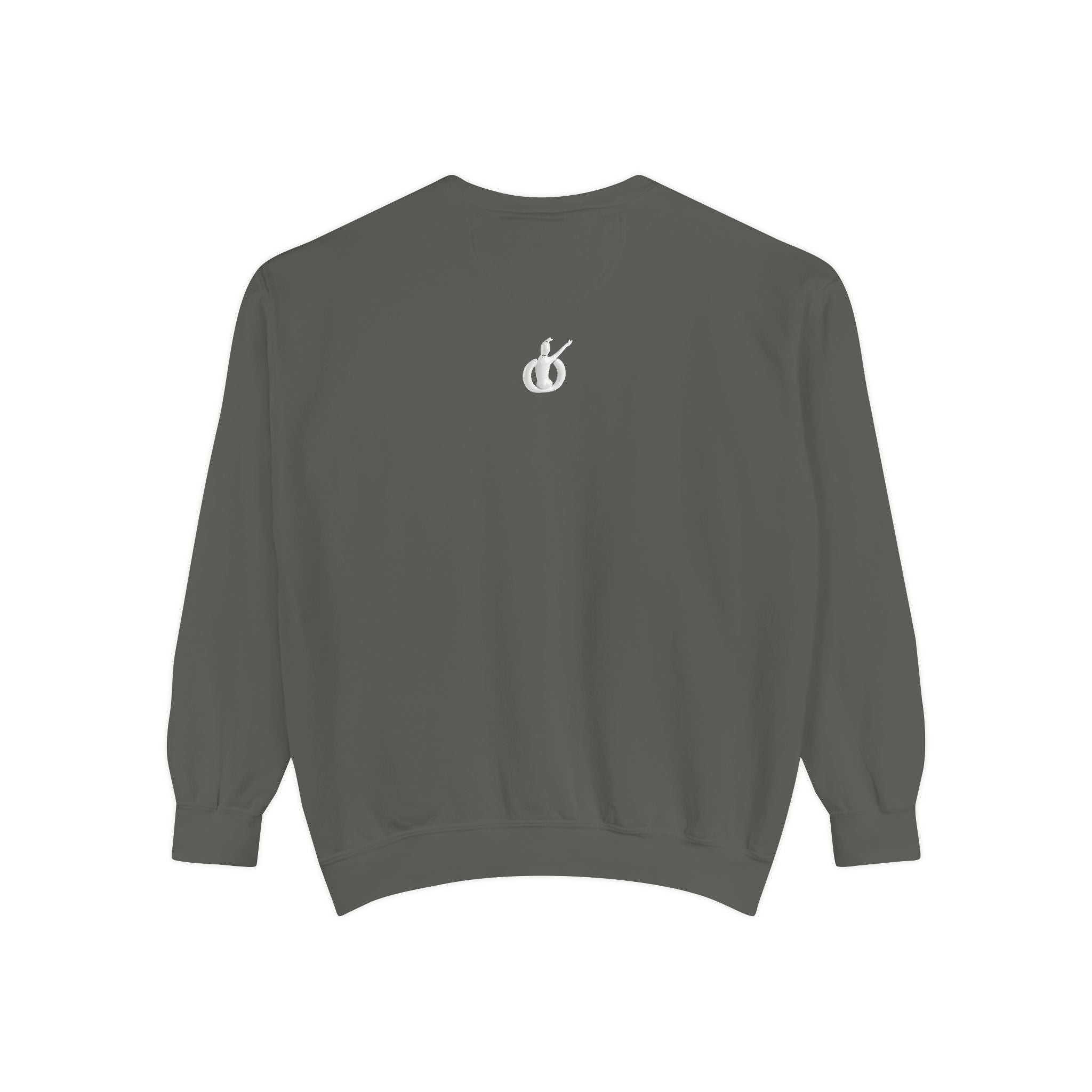 Transforming Energy Sweatshirt, Unisex Garment-Dyed Sweatshirt for Movement, Motivational Gift, Gym Apparel, Cozy Layering