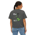 Retro Disco Women's Boxy Tee — Vintage Festival Graphic Top, Gift for Her