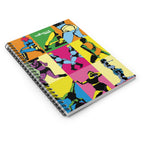 Dancehall Spiral Notebook — Ruled Line Journal for Dancers & Music Lovers
