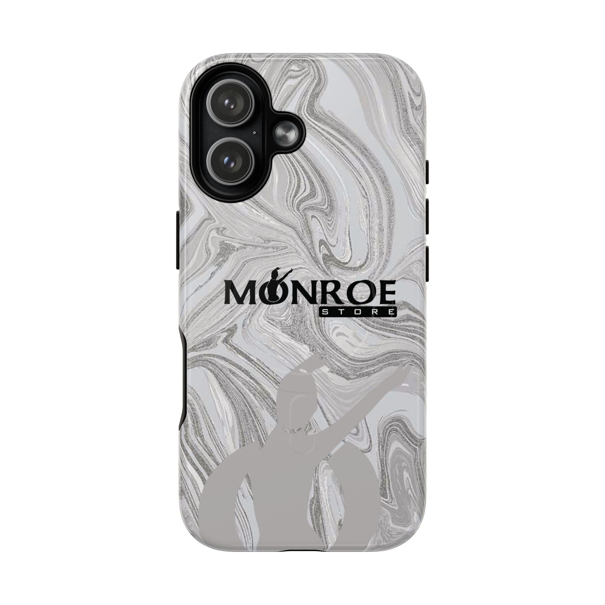 Stylish Tough Magnetic Phone Case - Marble Design monroe store logo