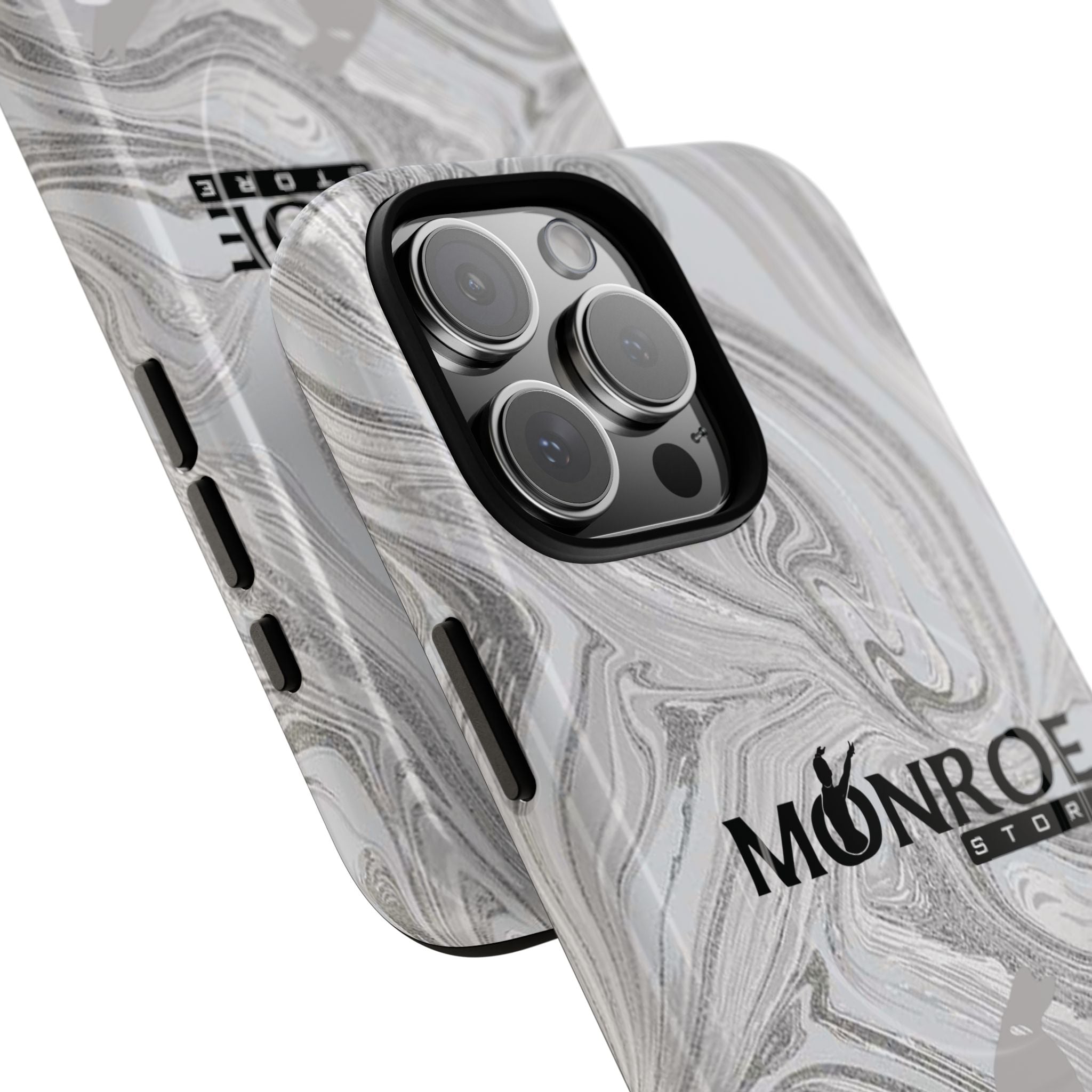 Stylish Tough Magnetic Phone Case - Marble Design monroe store logo