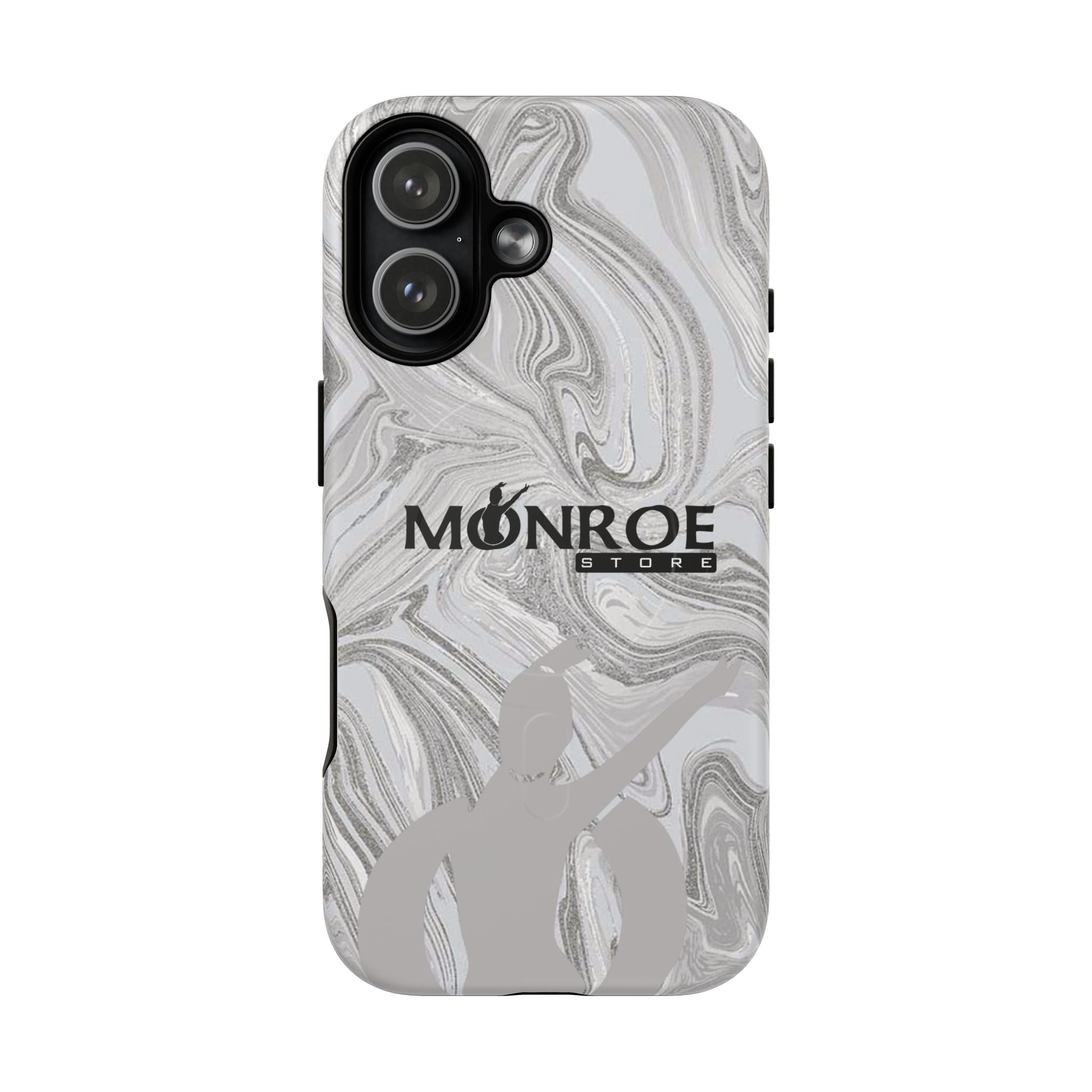 Stylish Tough Magnetic Phone Case - Marble Design monroe store logo