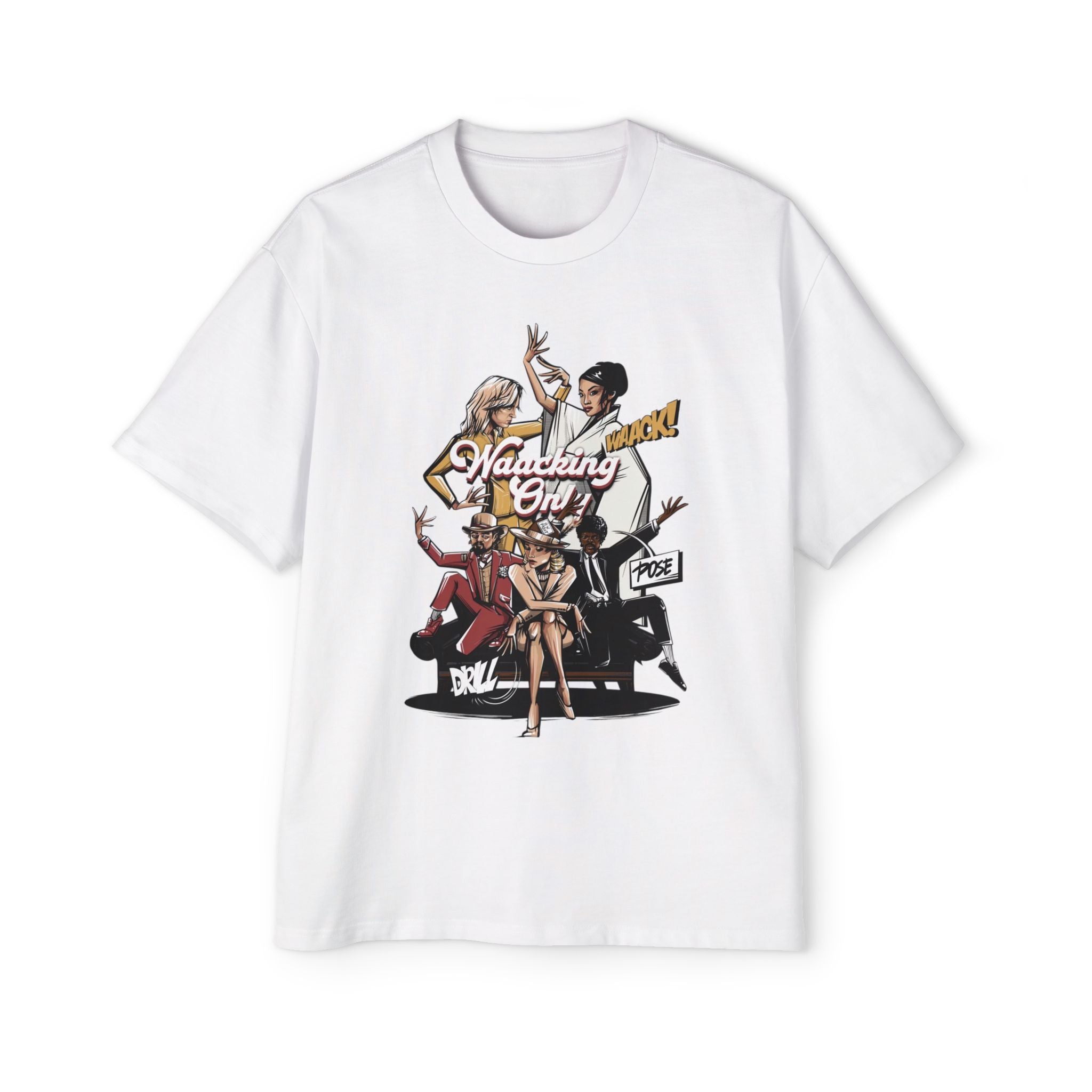 Waacking Dance Lover Oversized Tee — Comfy Cotton Studio Shirt