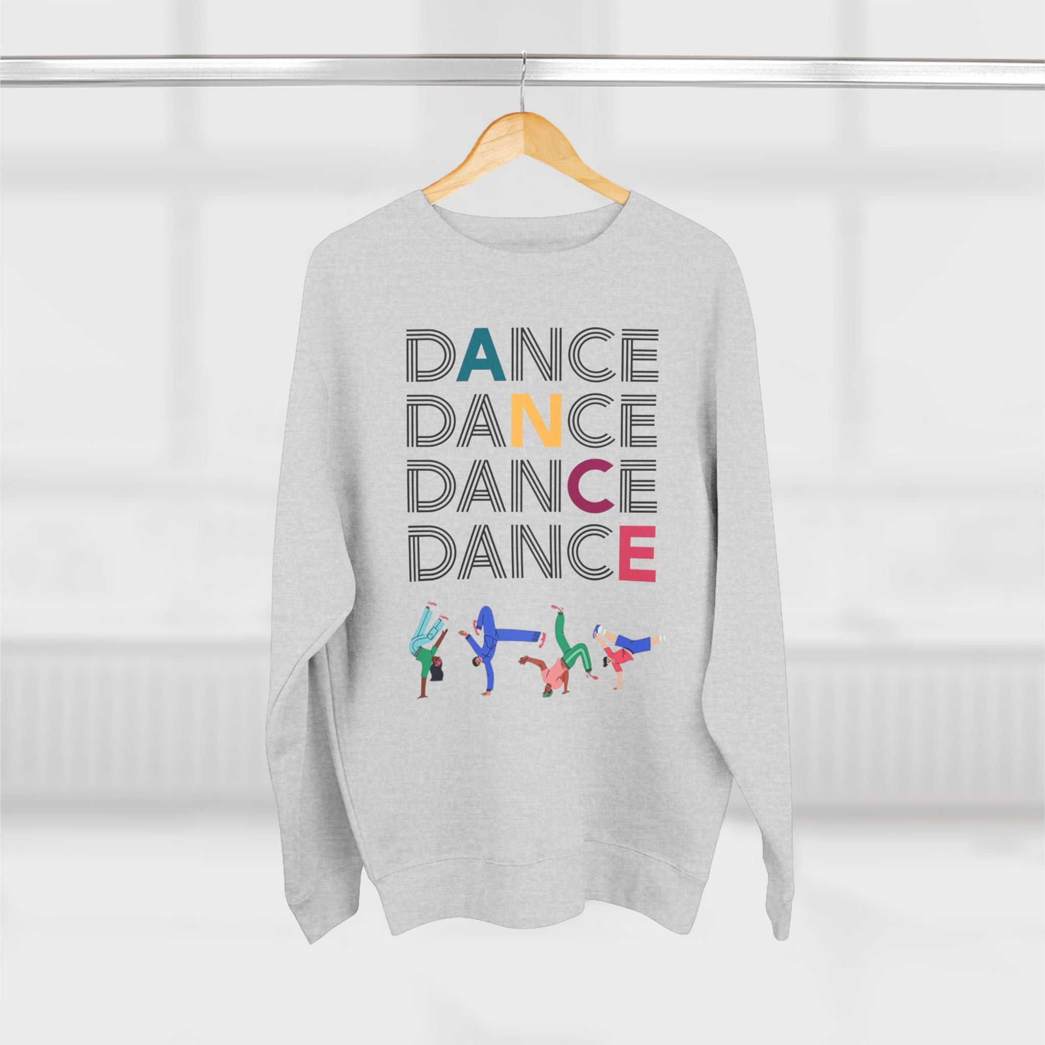 Dance Crewneck Sweatshirt — Dance Studio & Team Crew Pullover