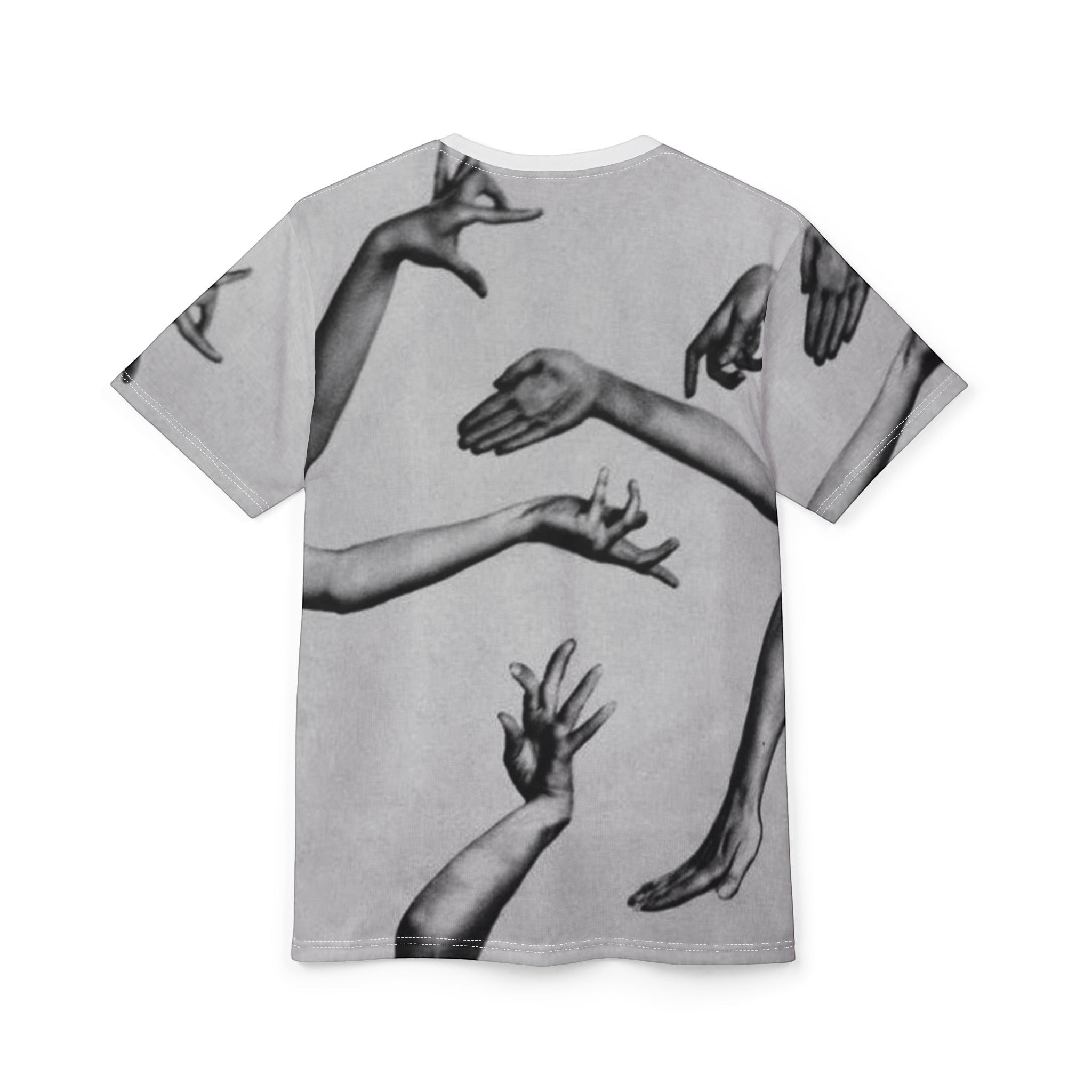 Graphic Print T-Shirt With Contrast Sleeves