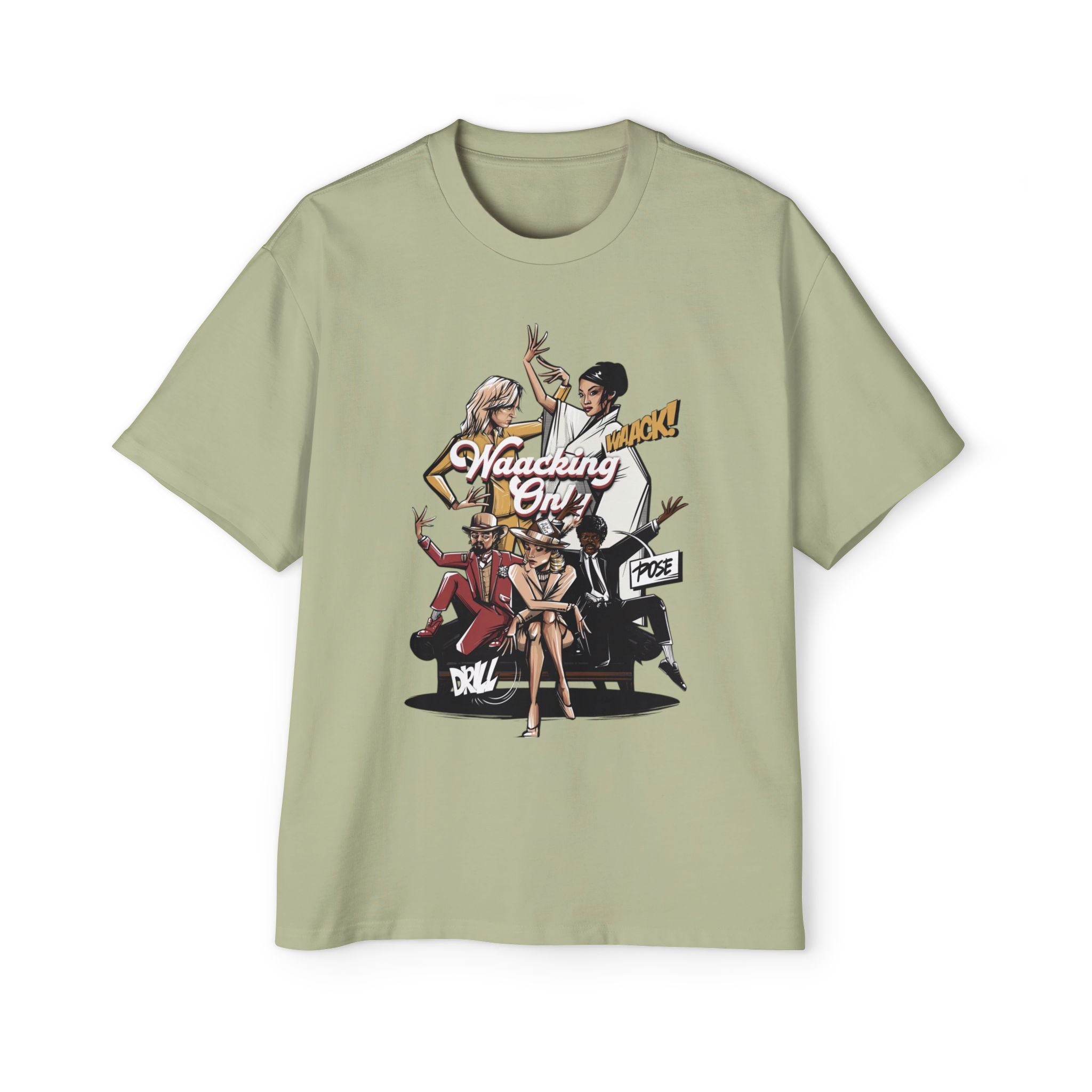 Waacking Dance Lover Oversized Tee — Comfy Cotton Studio Shirt